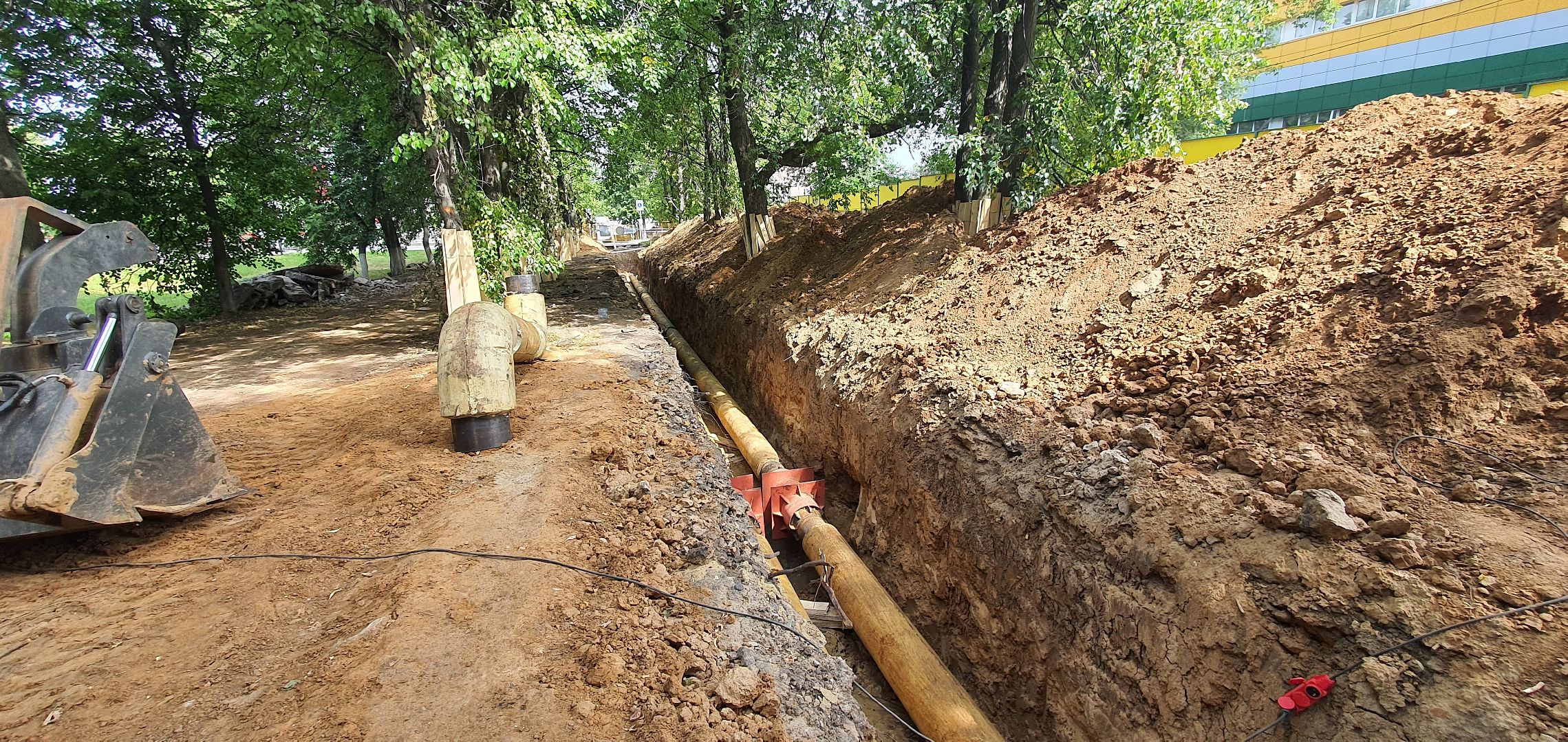 теплотрассы