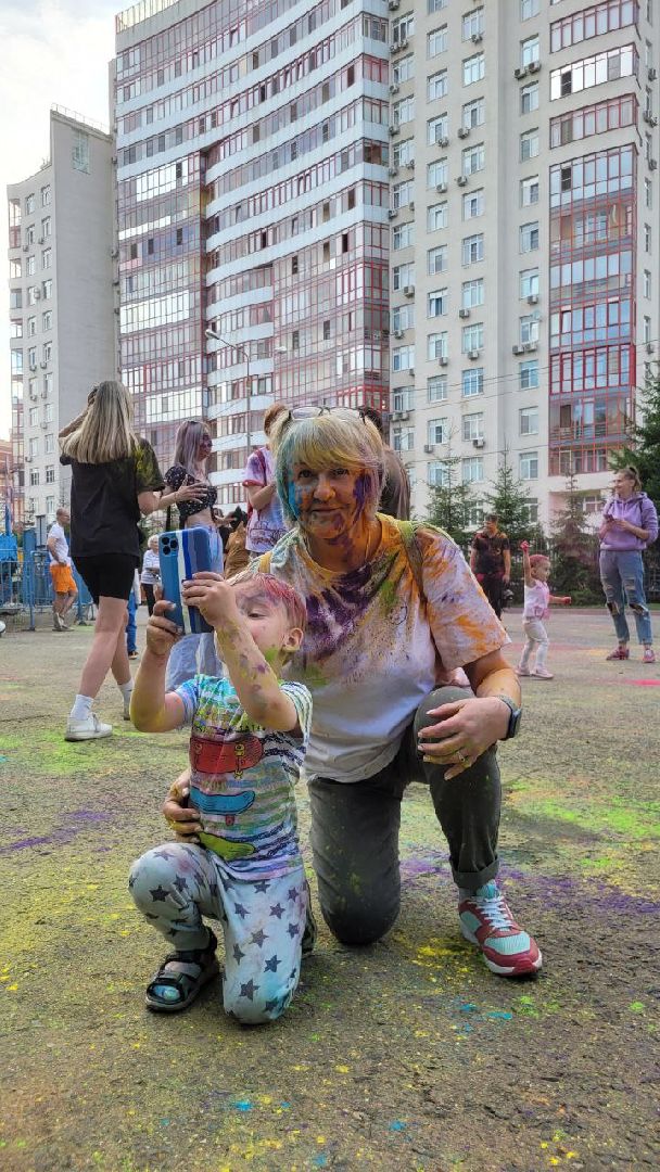 фестиваль красок