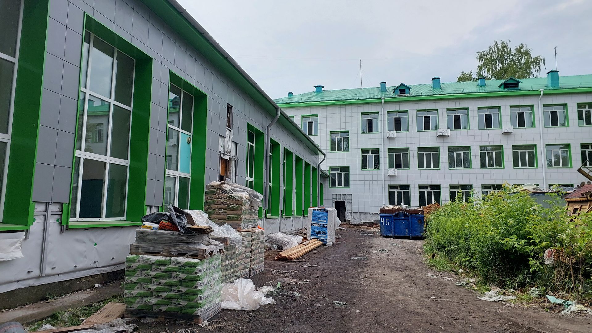 ремонт школы