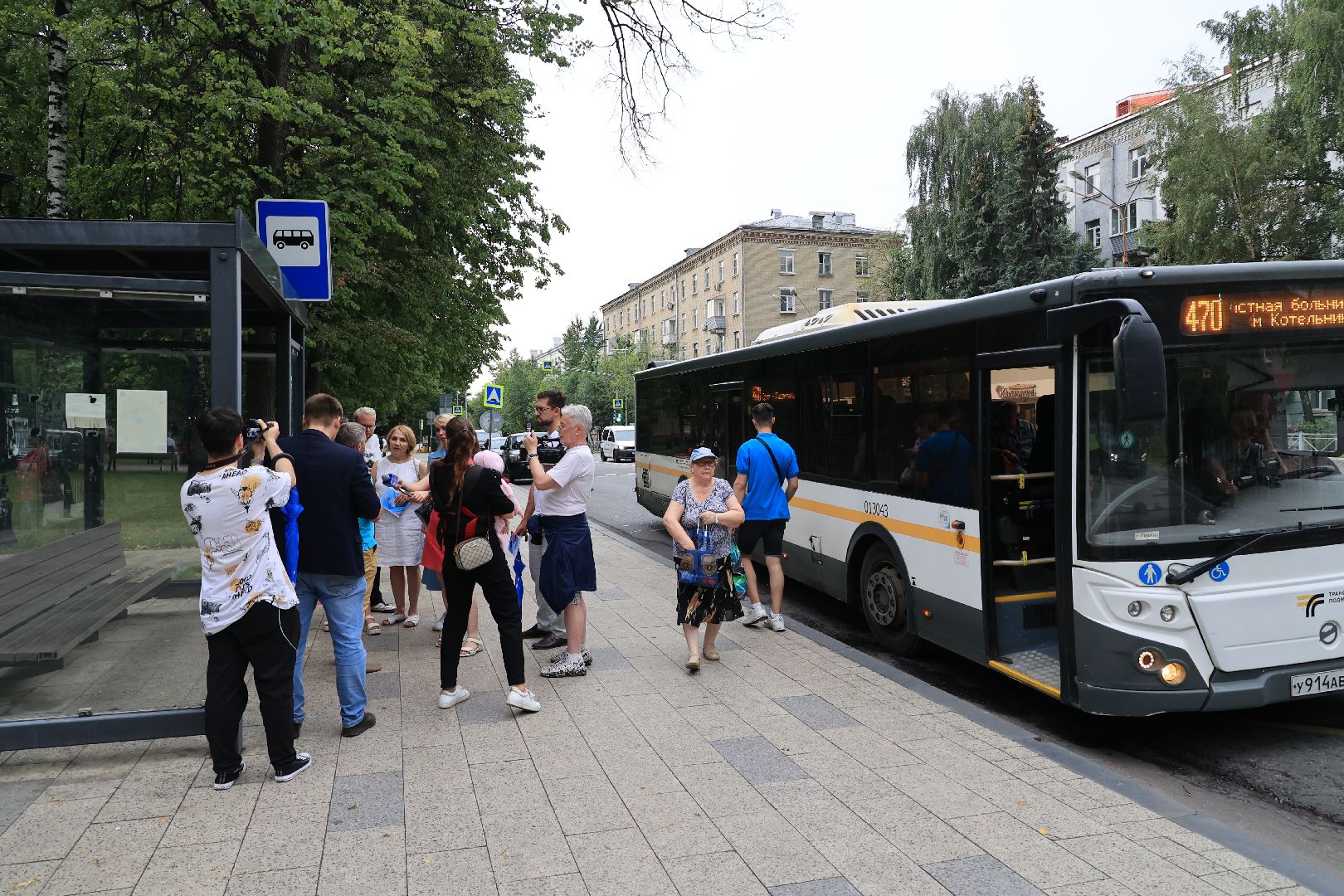 остановочный павильон