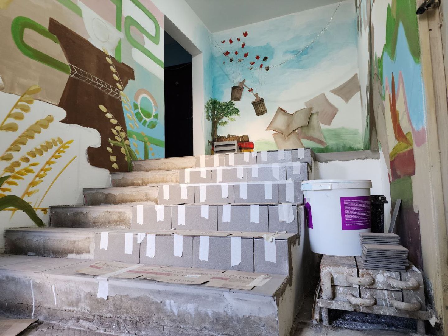 ремонт подъезда