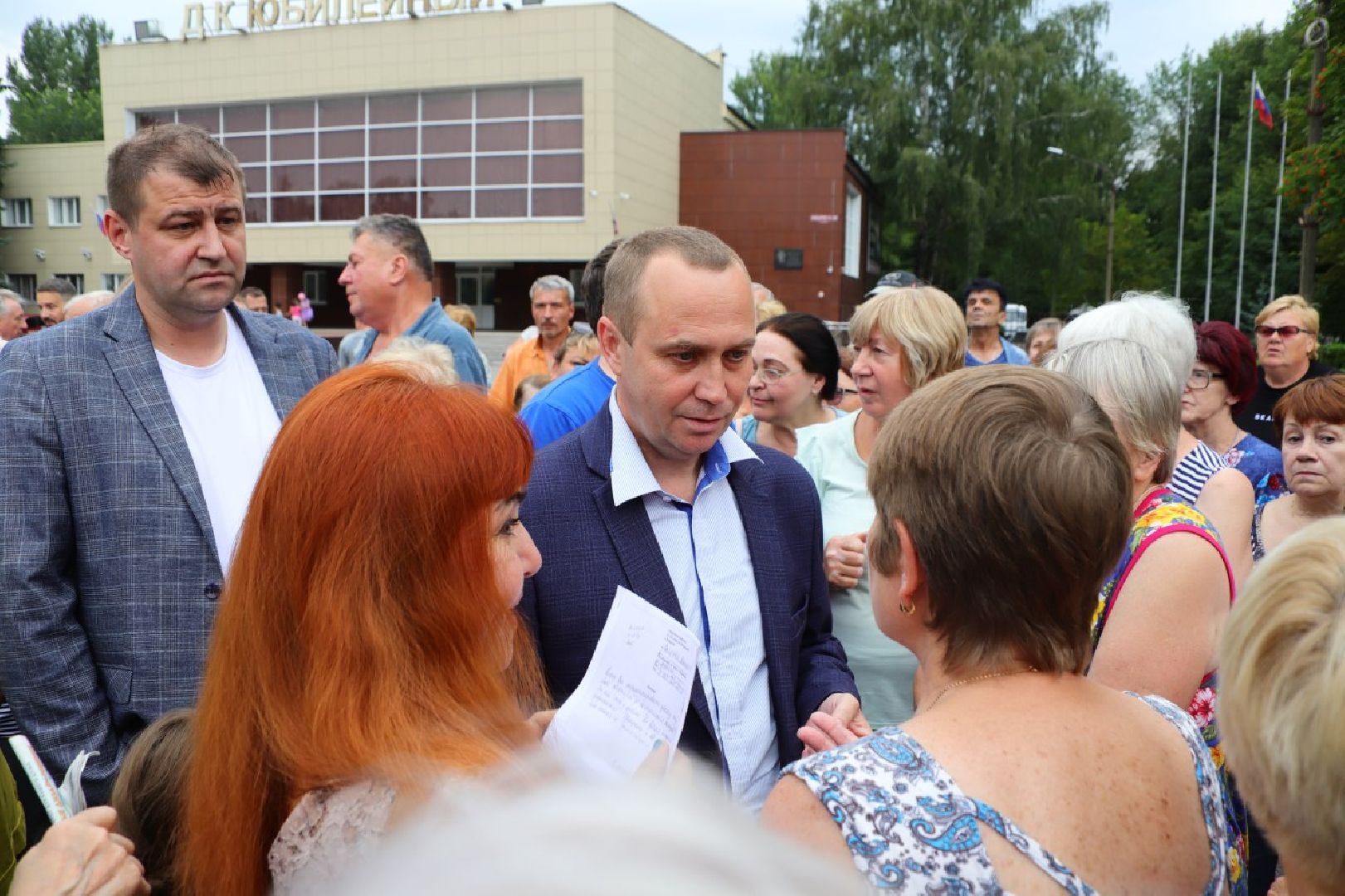 встреча с жителями