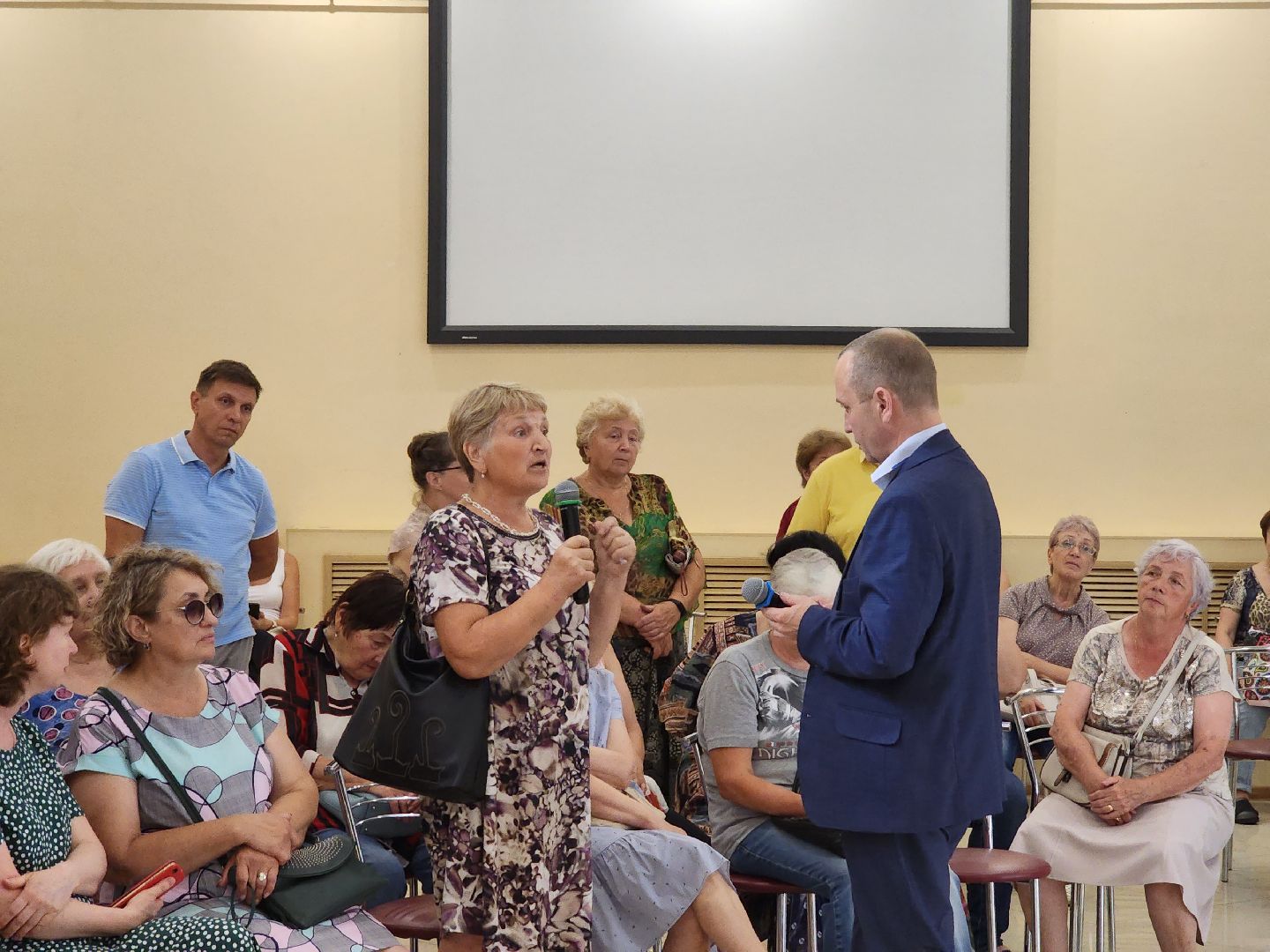 встреча с жителями