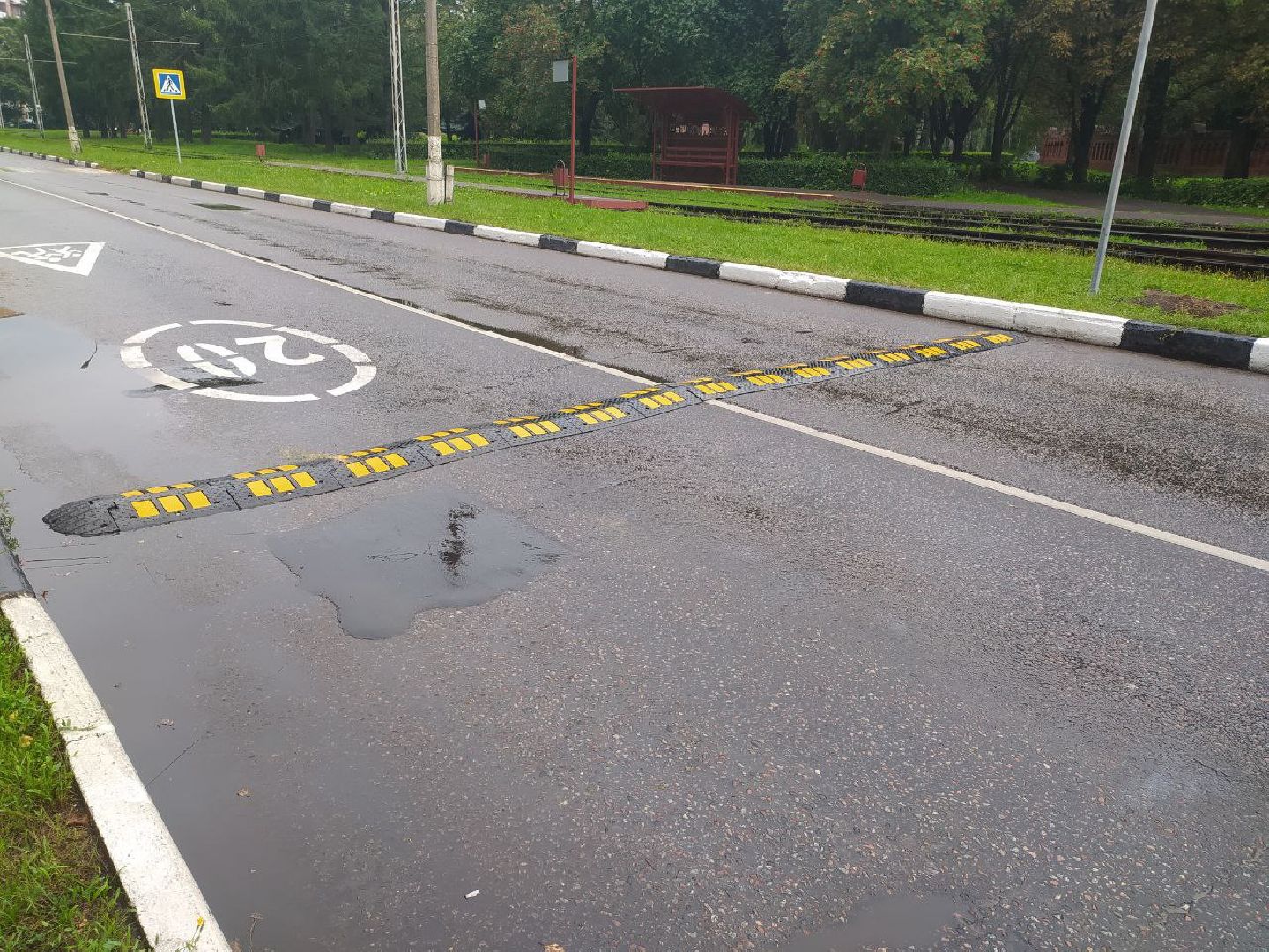 лежачие полицейские