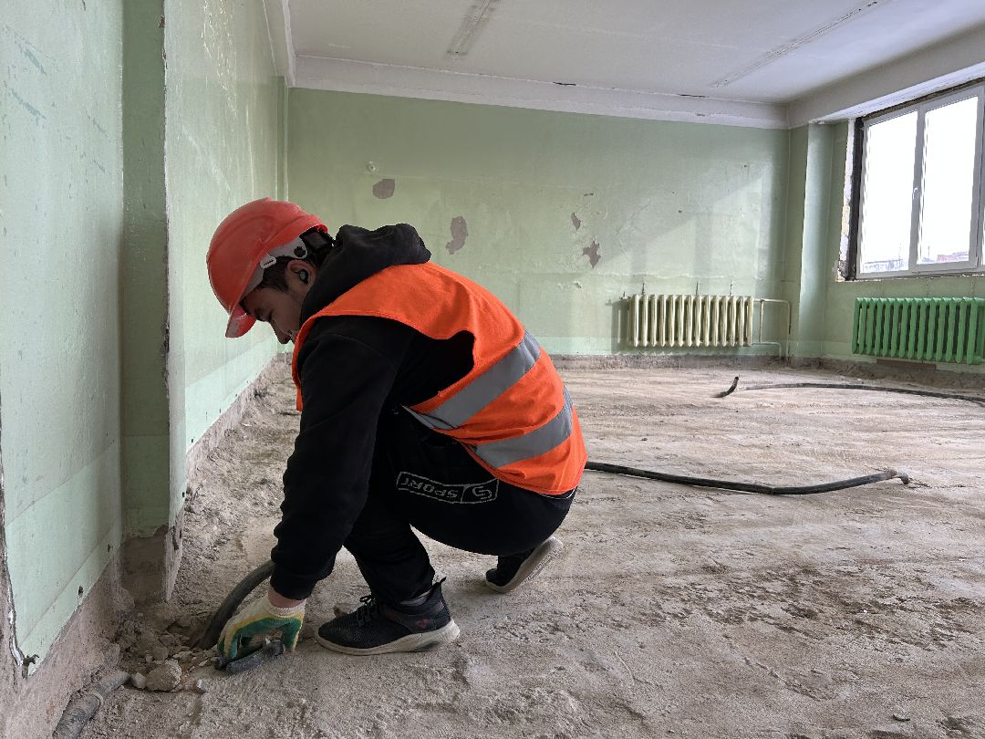 ремонт школы