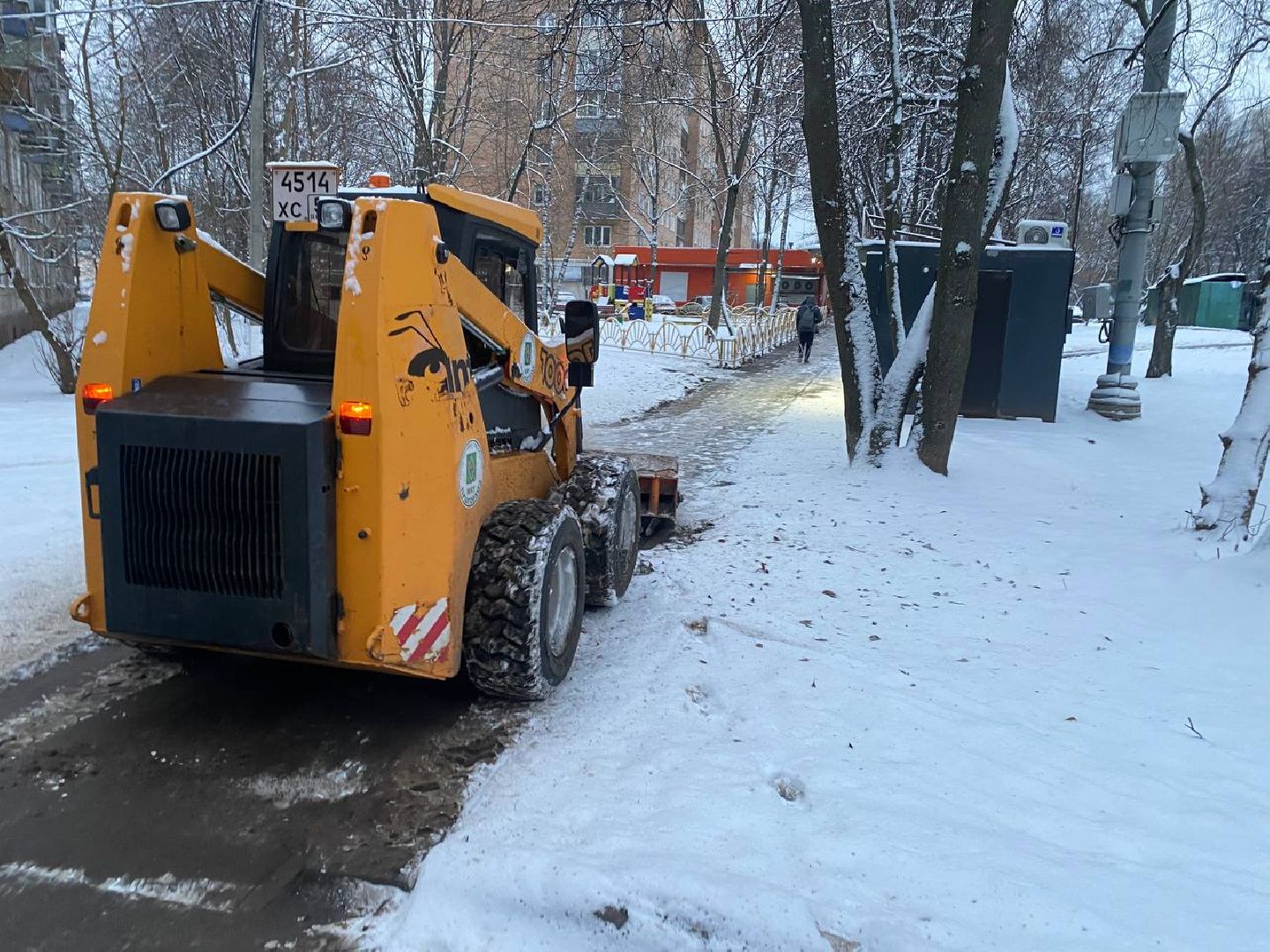 уборка снега