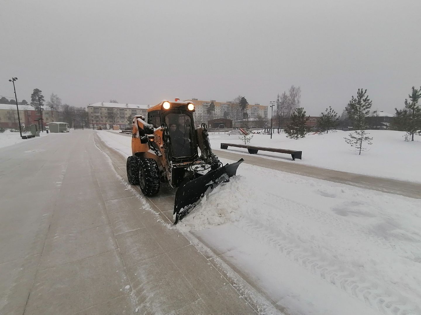 уборка снега