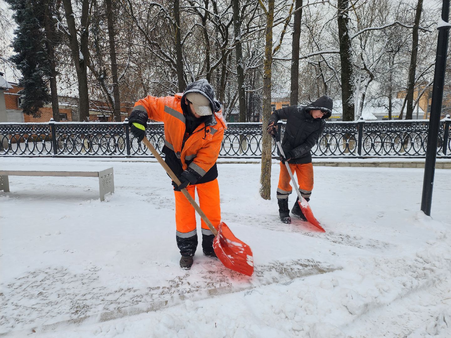 уборка снега