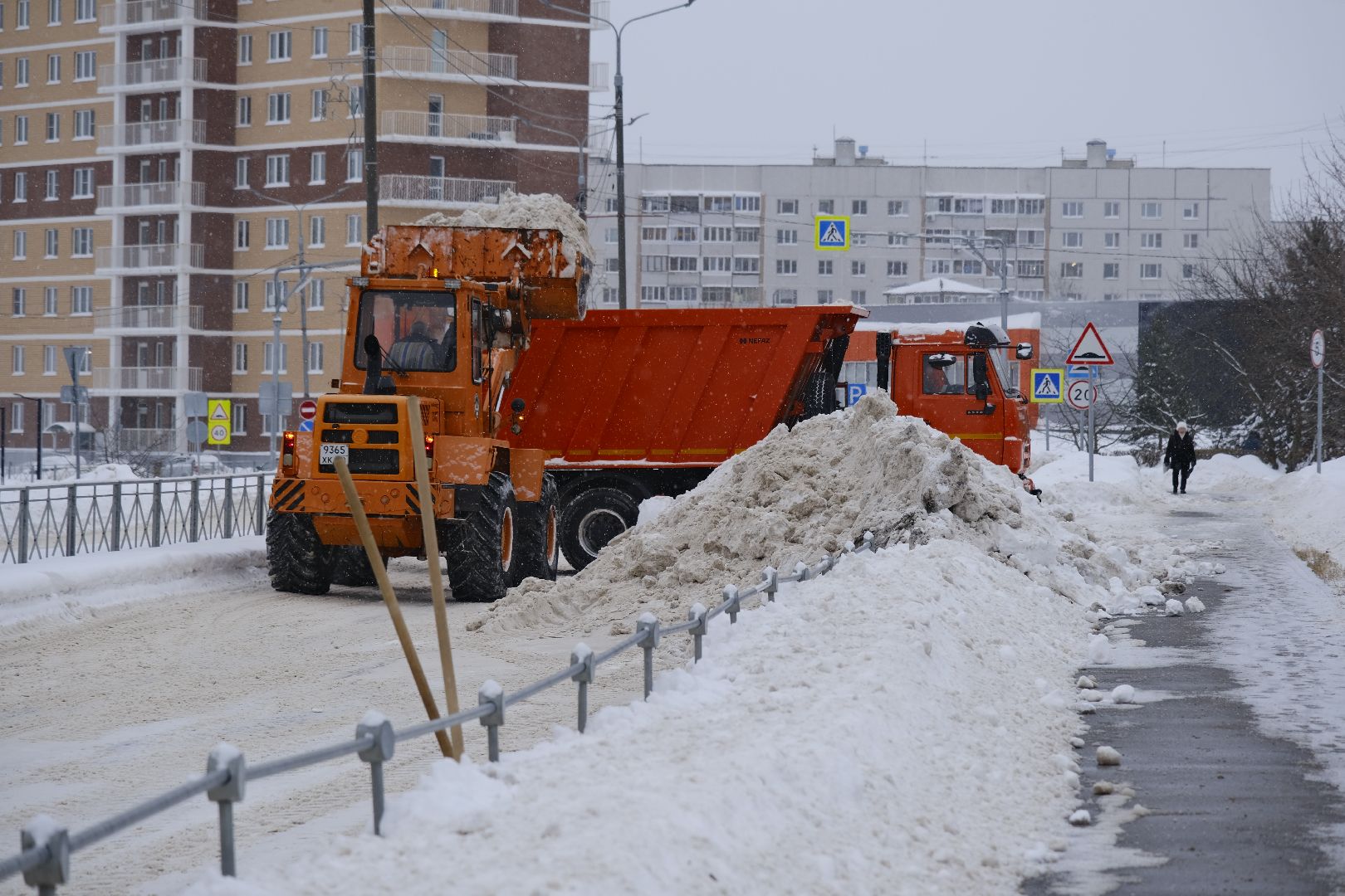 уборка снега