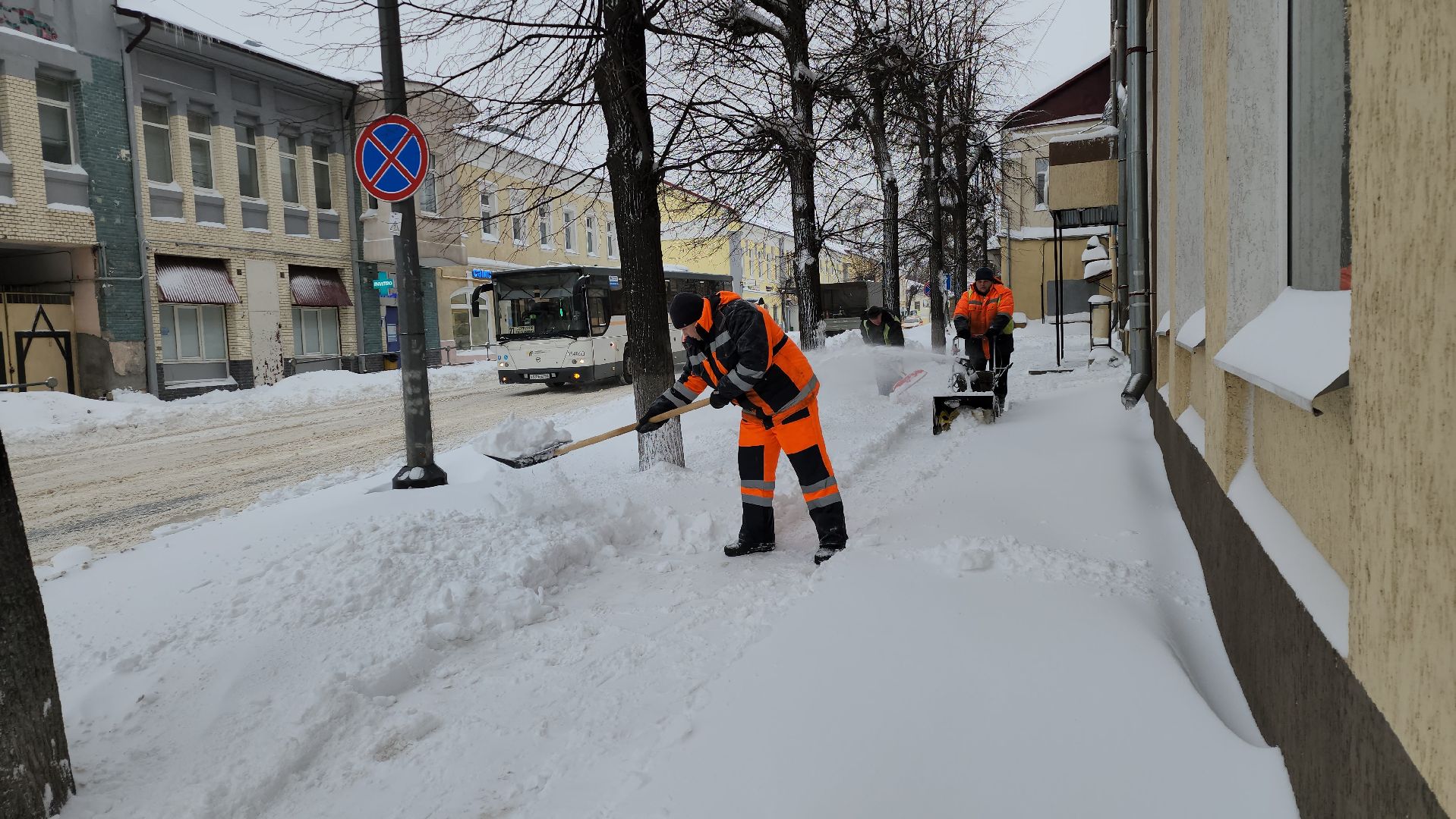 уборка снега