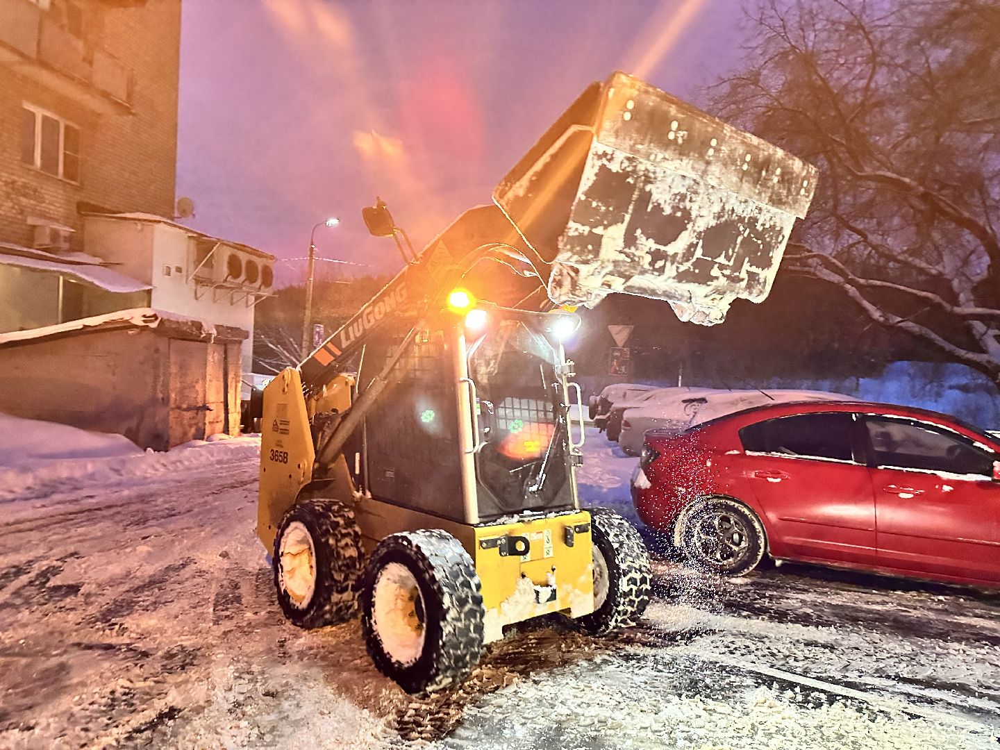 уборка дворов