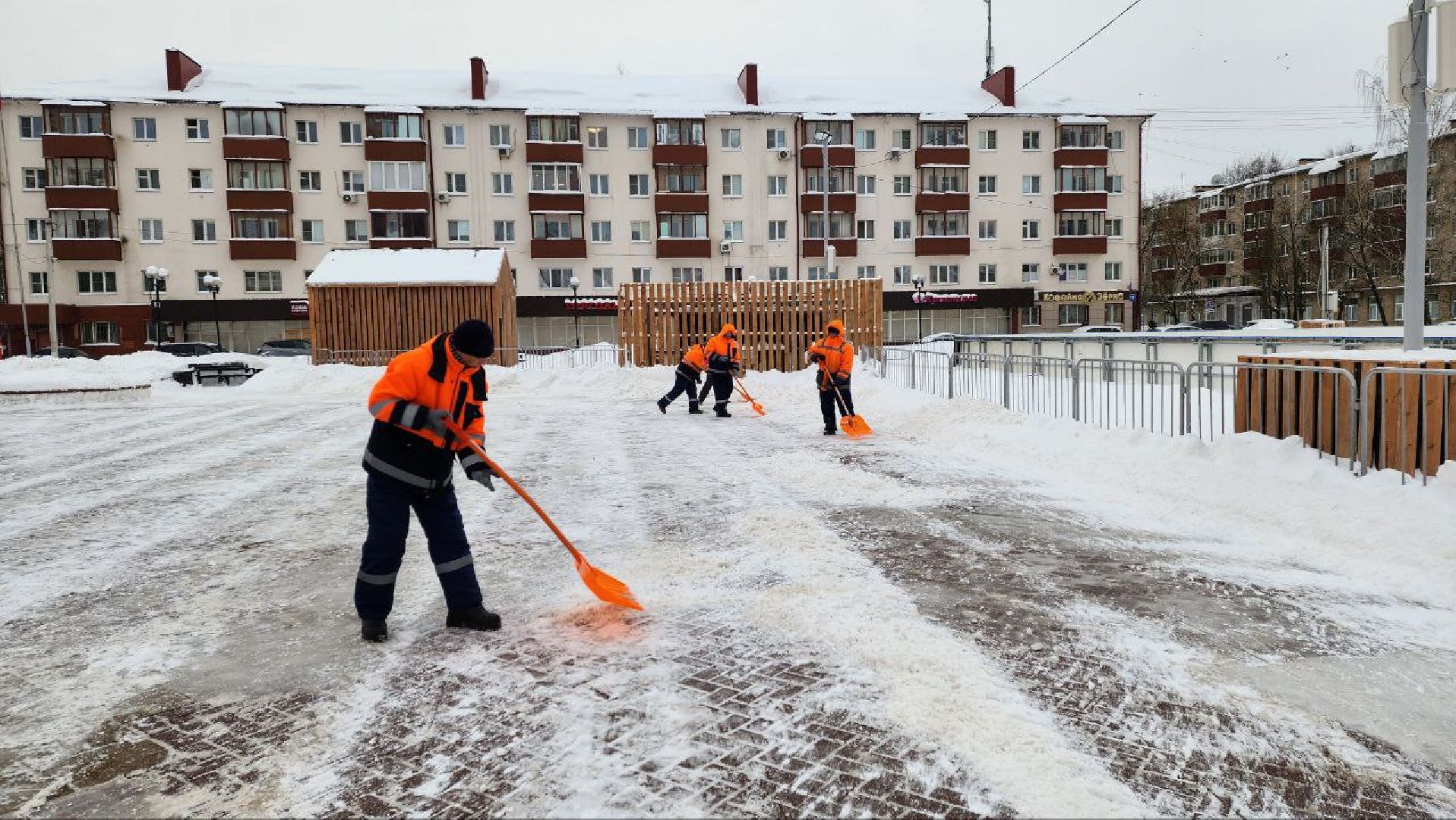 уборка снега