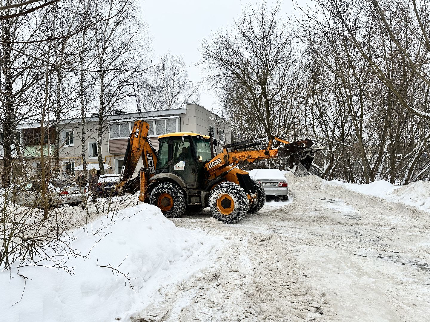 уборка дворов