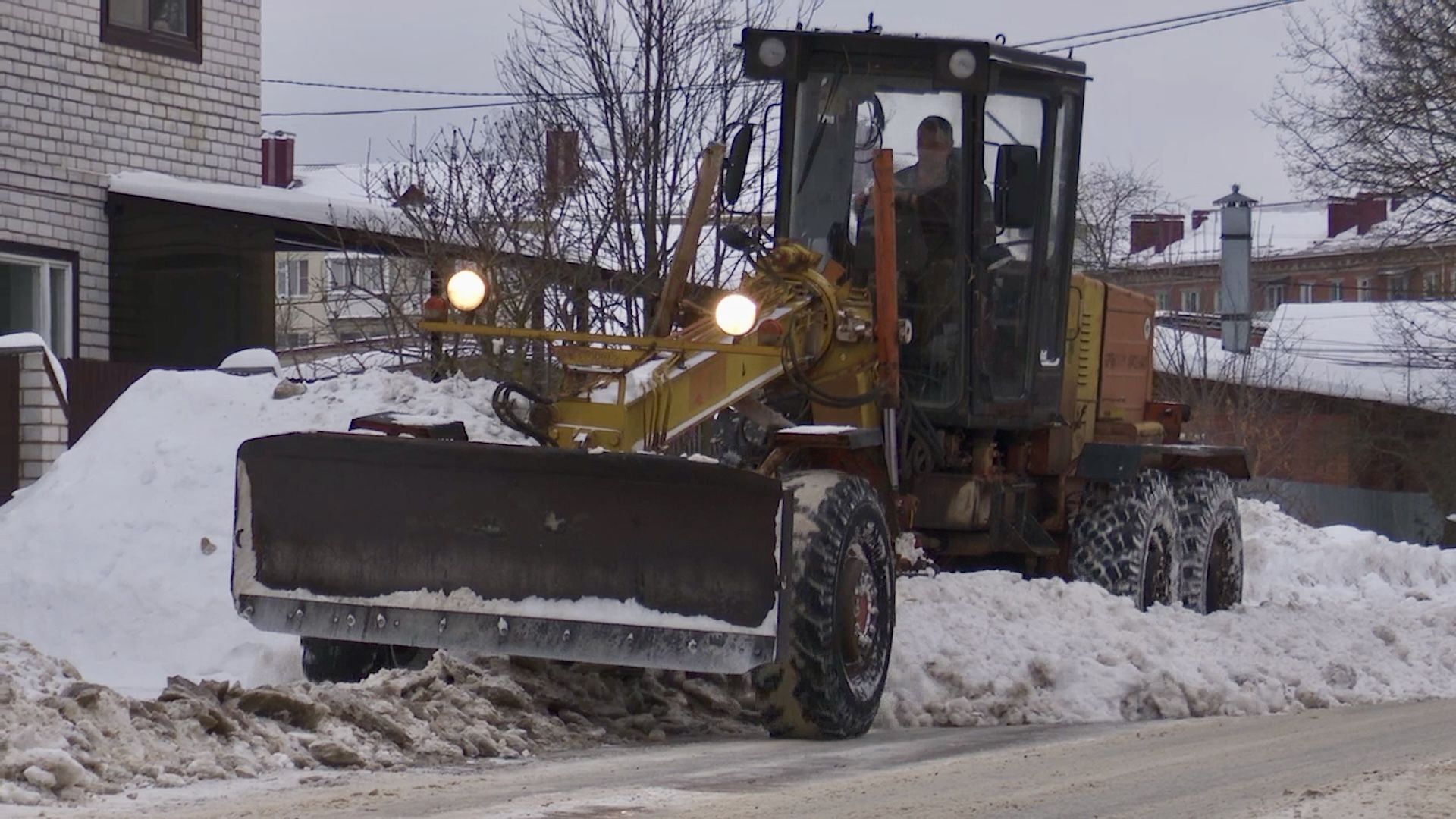 уборка дворов