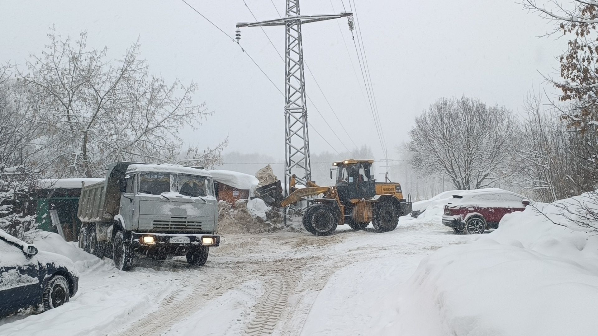 Уборка снега