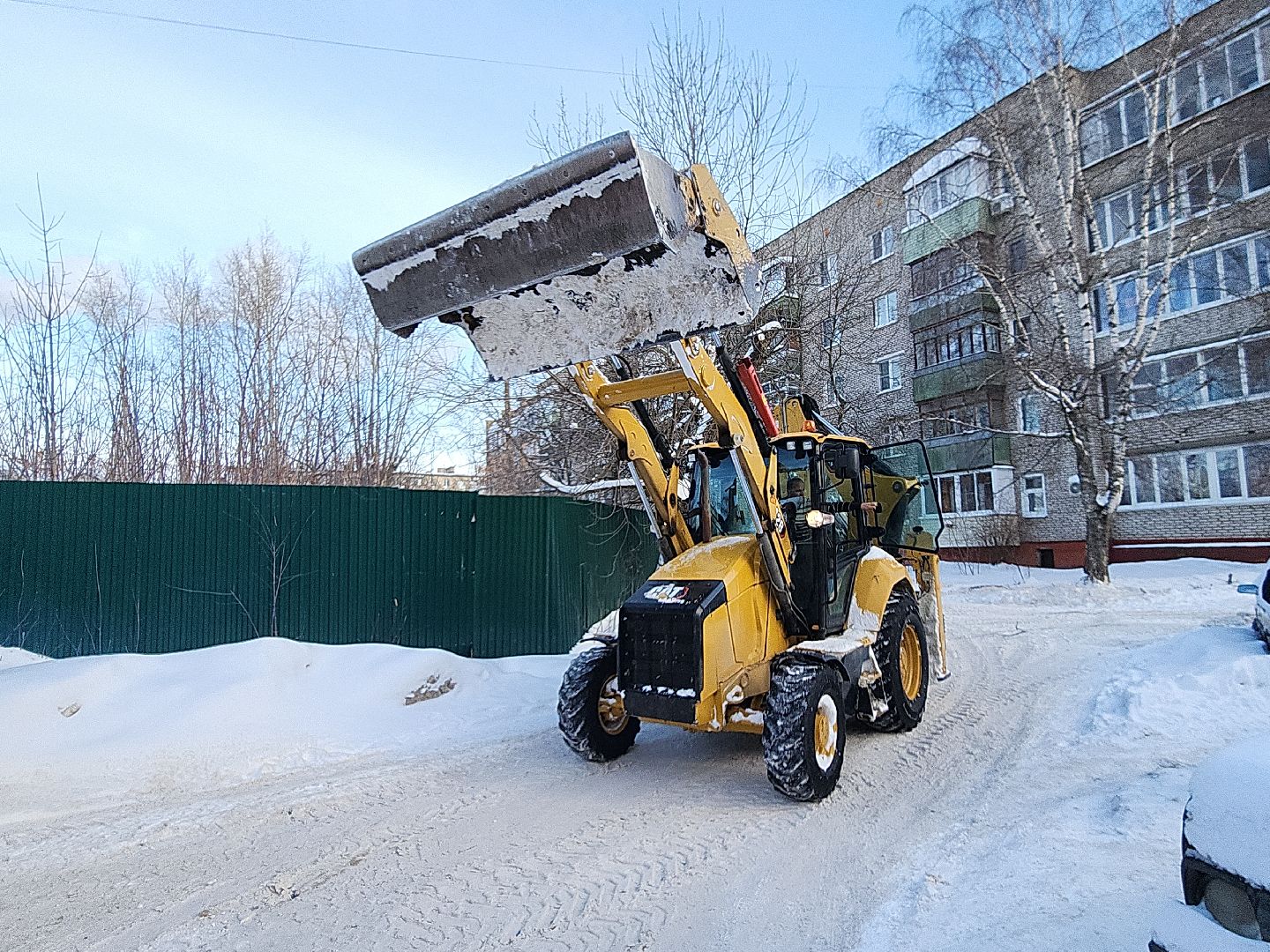 Уборка снега