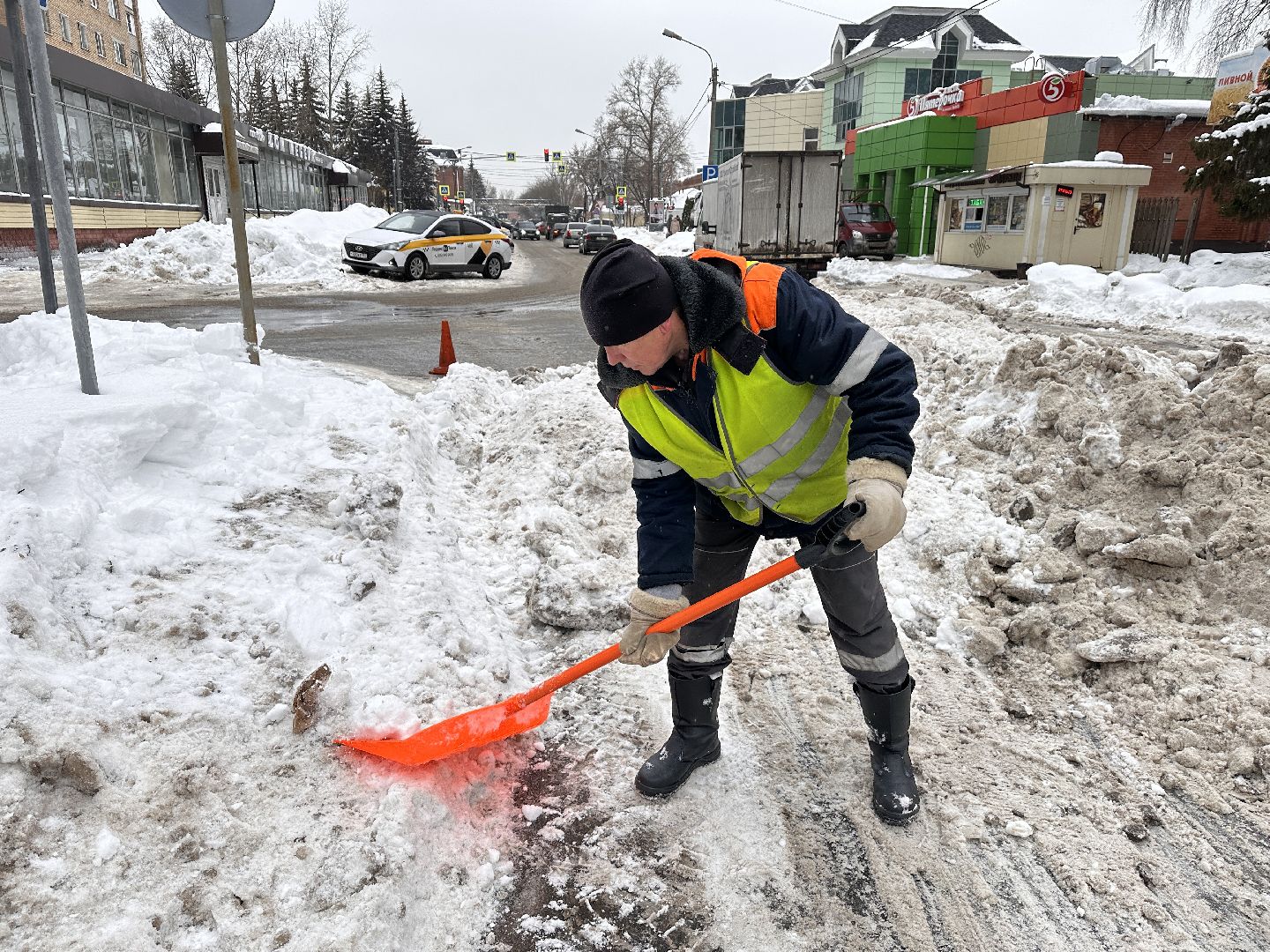 уборка дорог