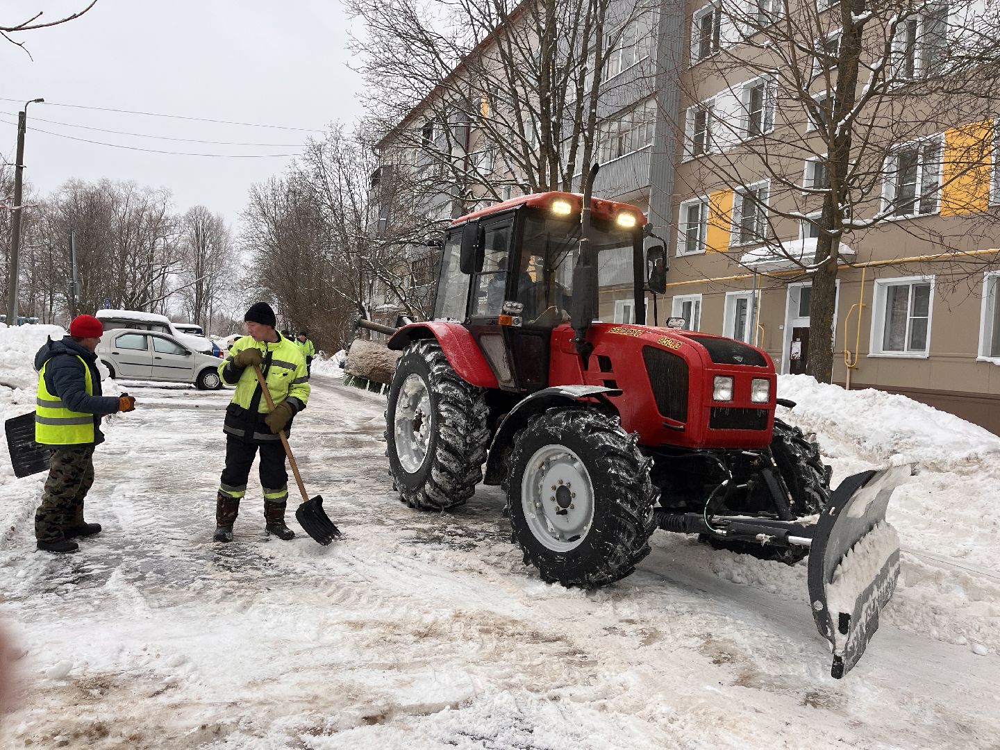 уборка снега