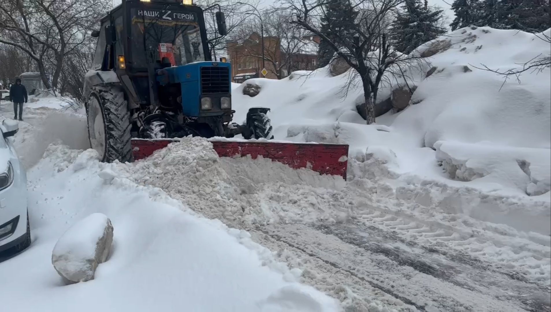 уборка снега