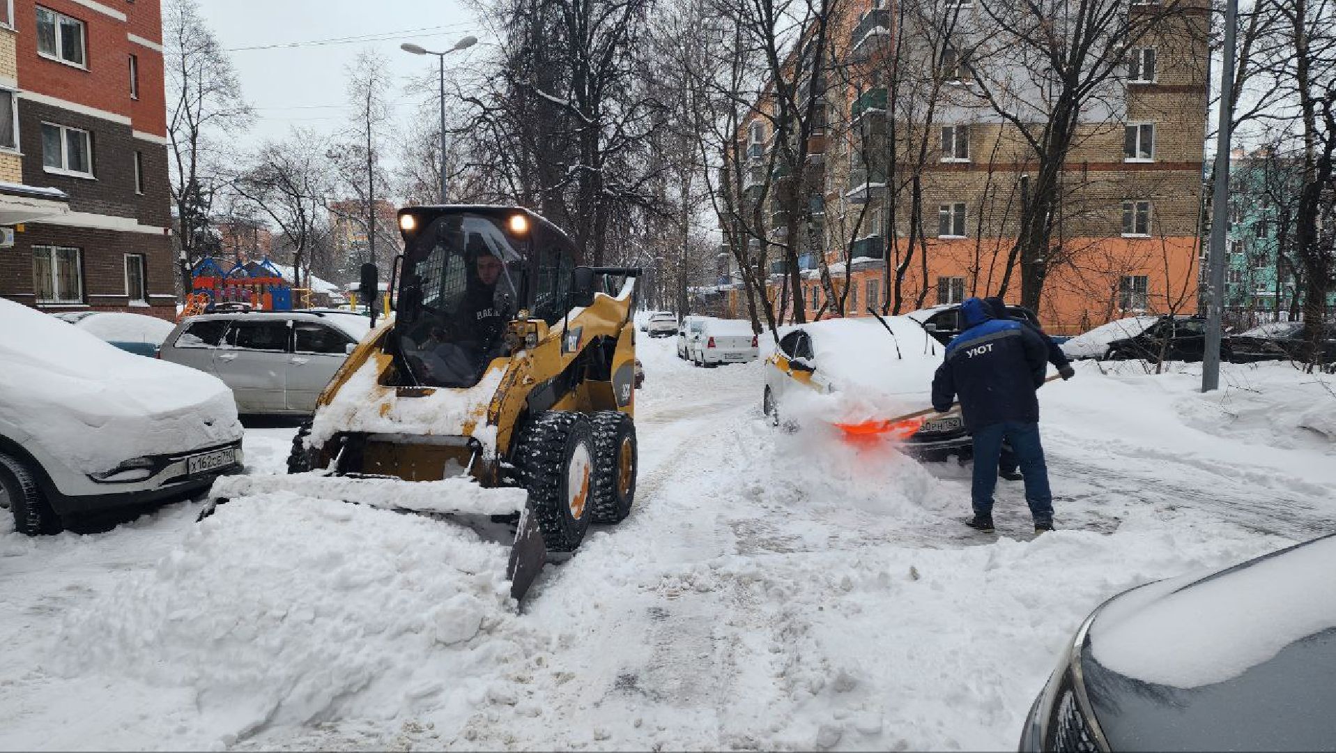 уборка снега