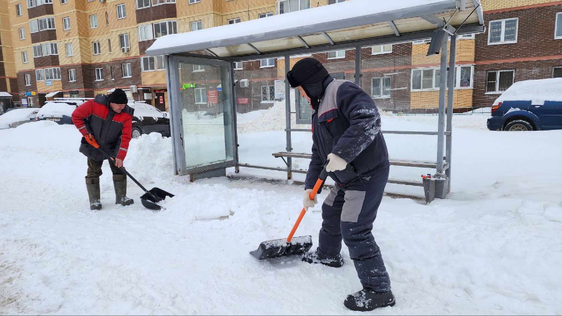 уборка снега