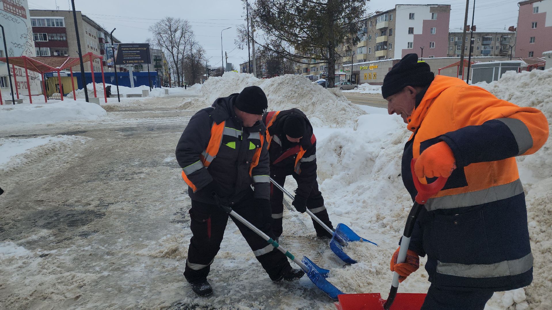 уборка снега