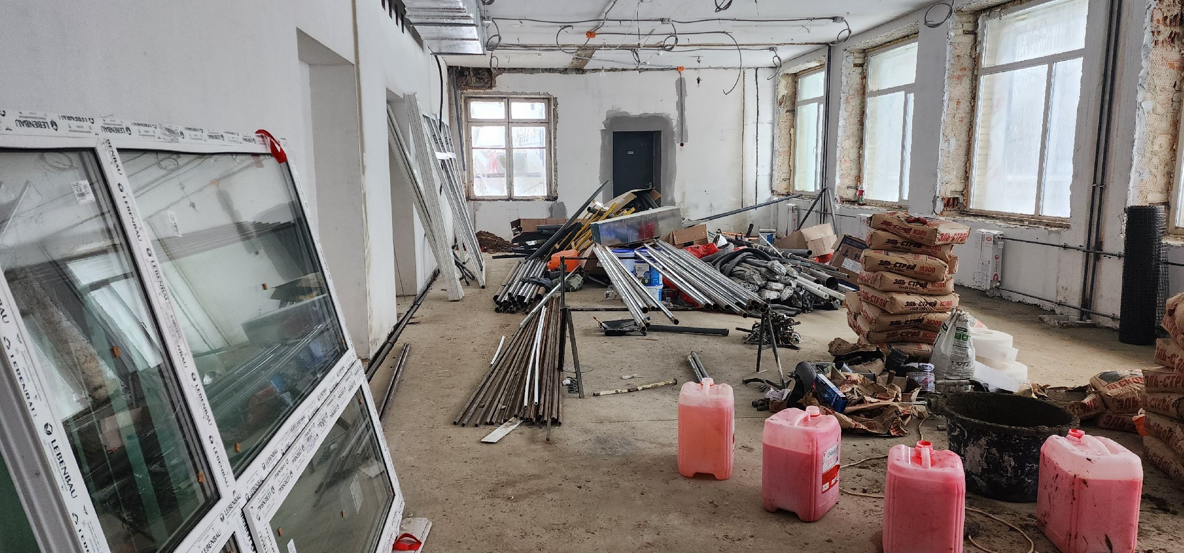капитальный ремонт школы в поселке раос
