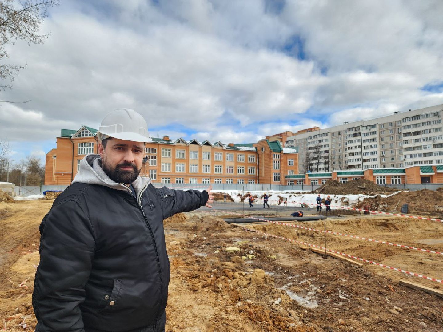 пристройка к школе