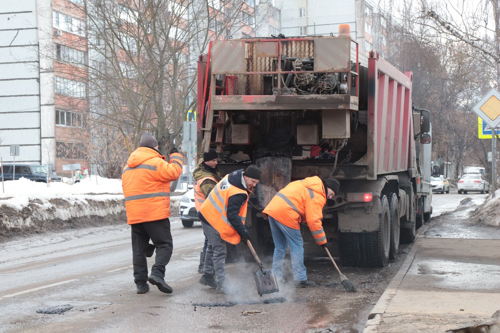 ямочный ремонт