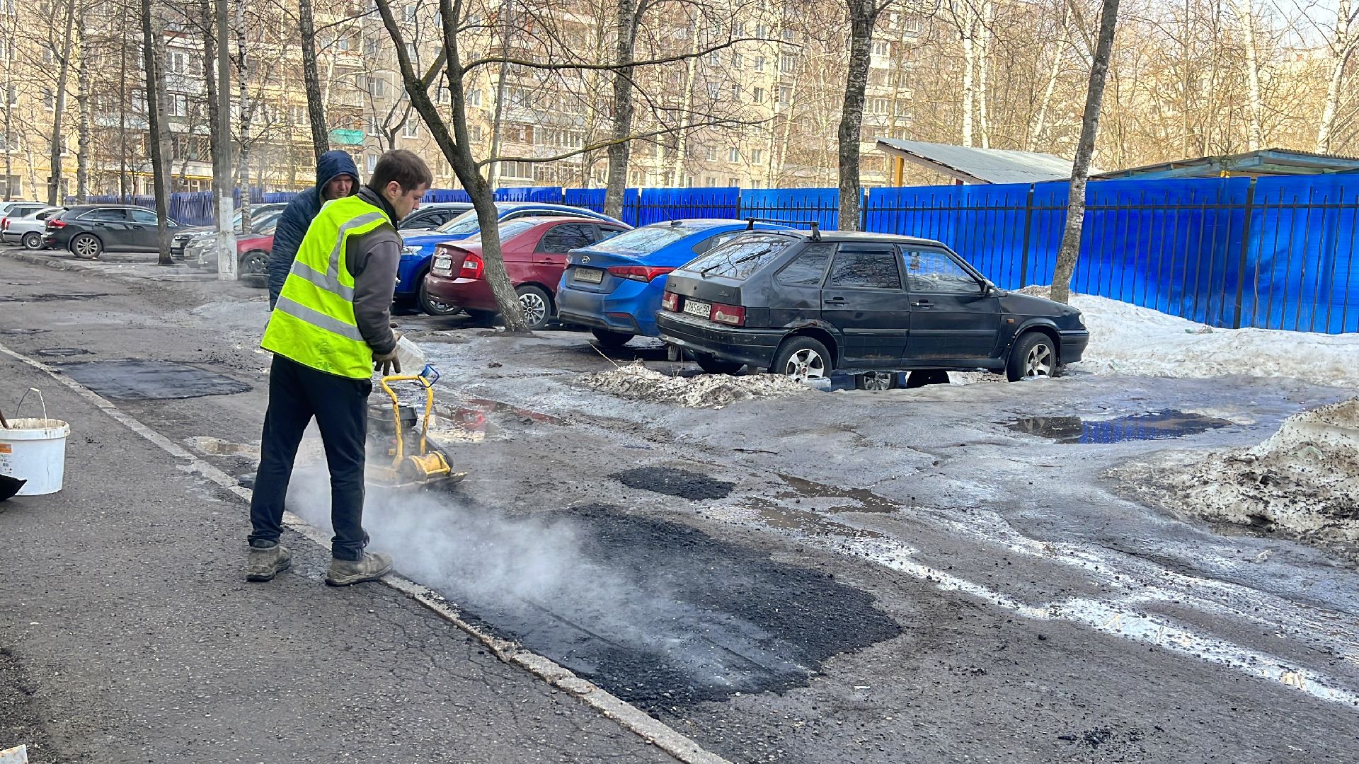 ямочный ремонт