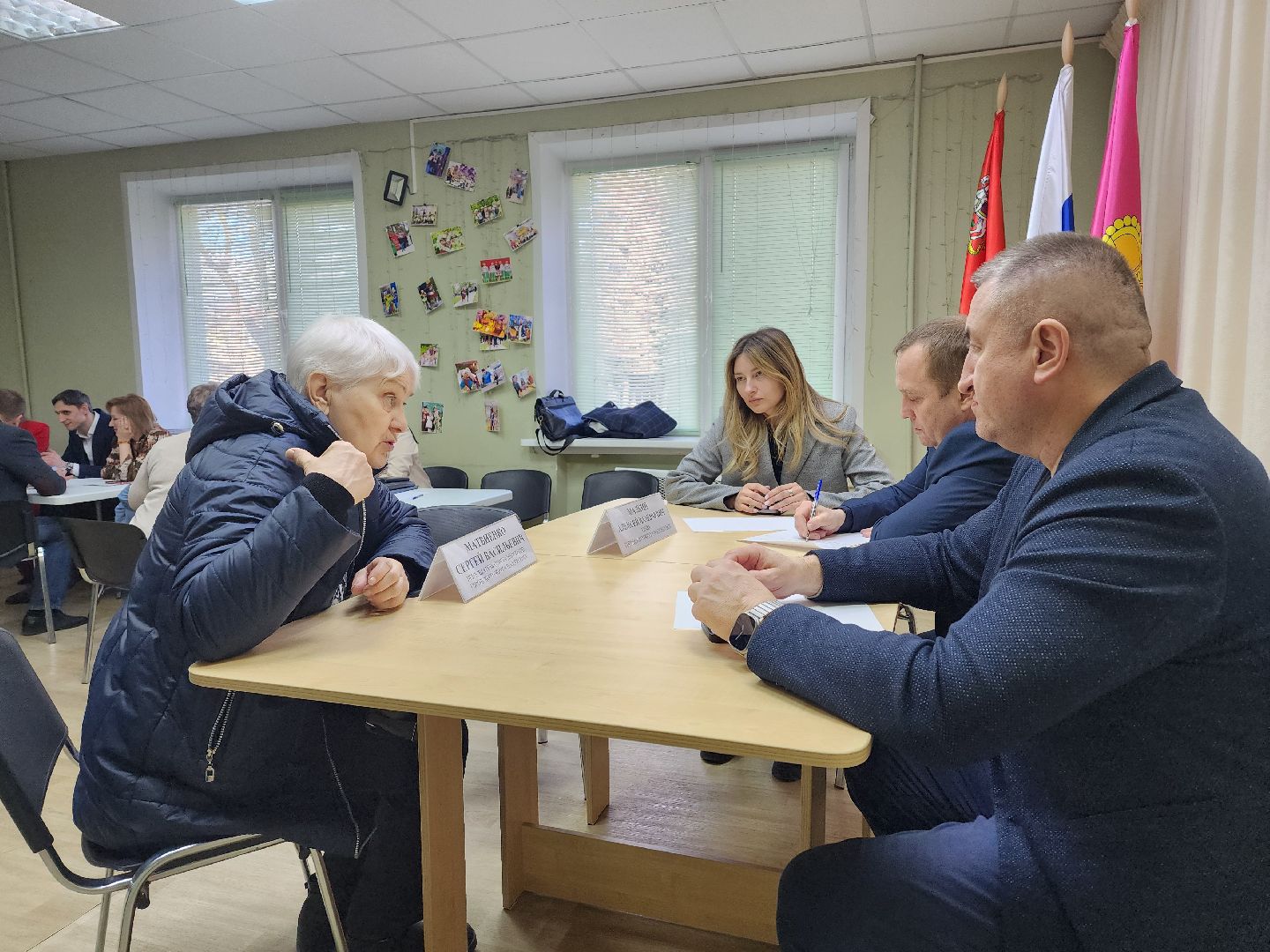 встреча администрации с жителями