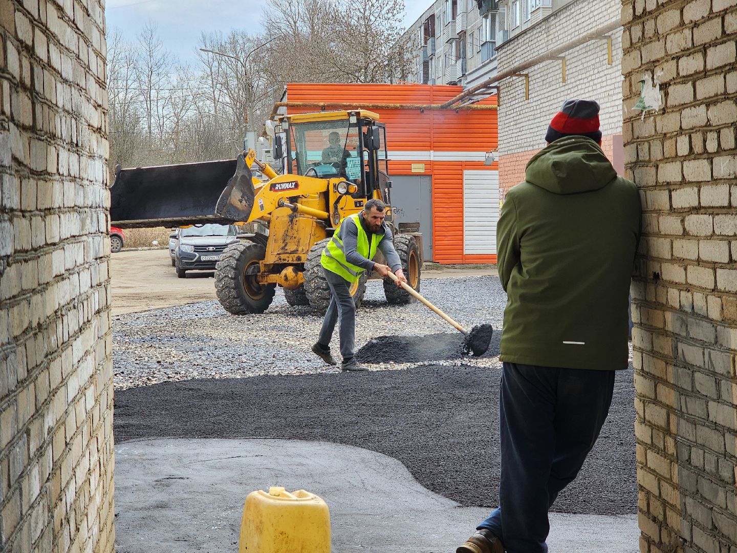 ямочный ремонт