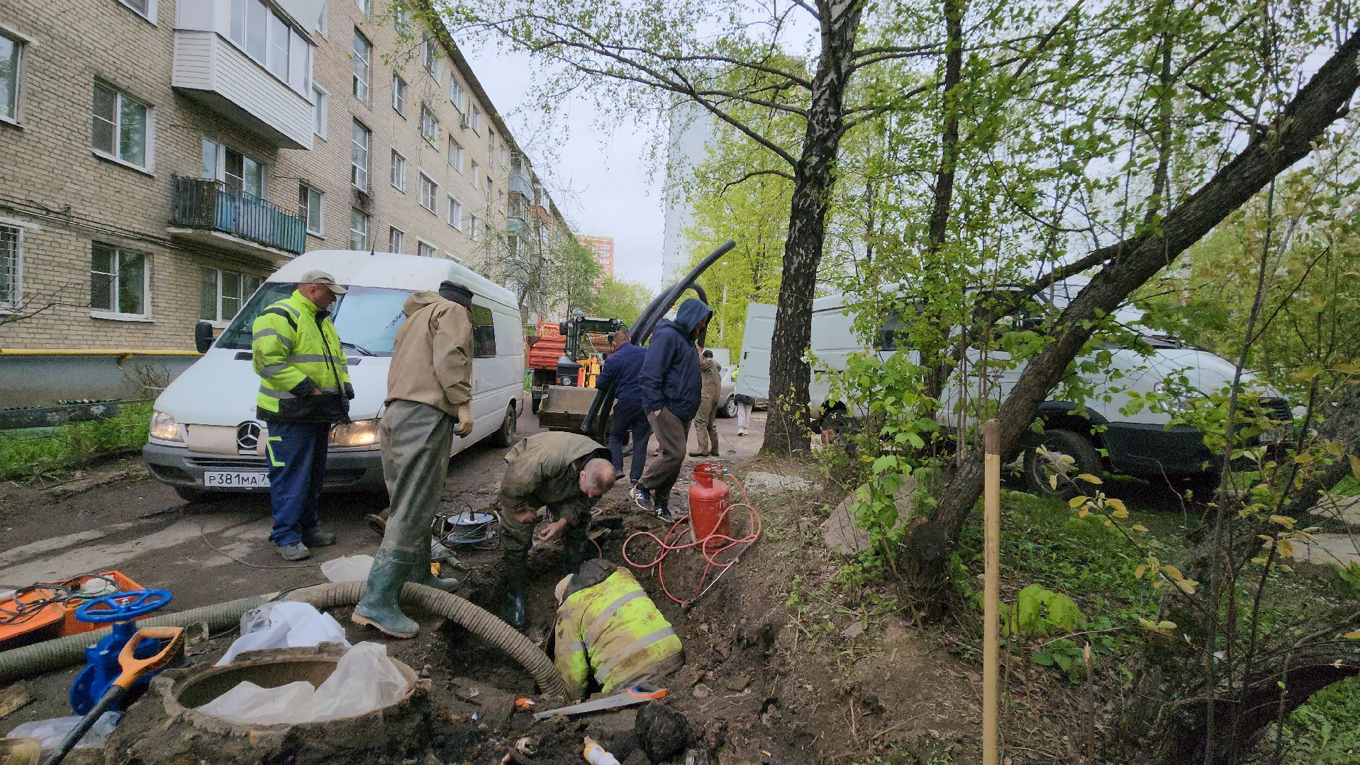 Замена труб