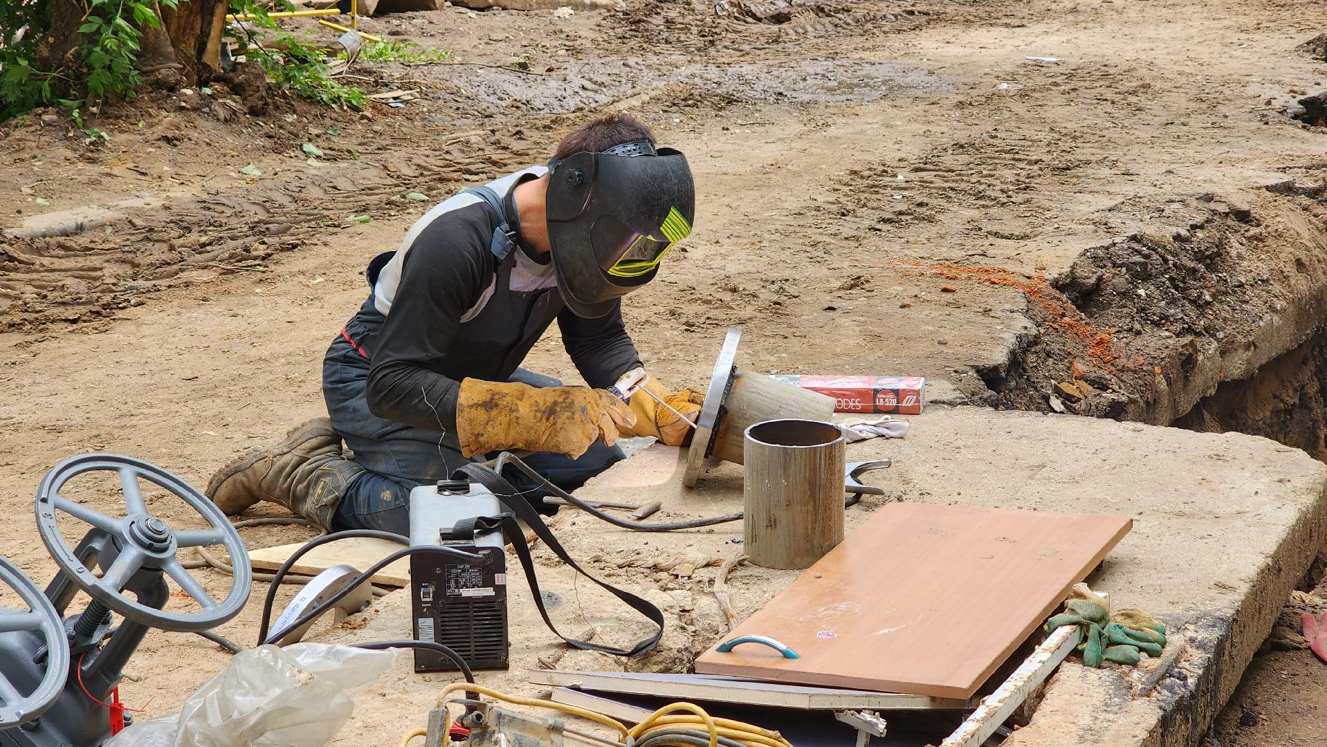 ремонт теплотрассы