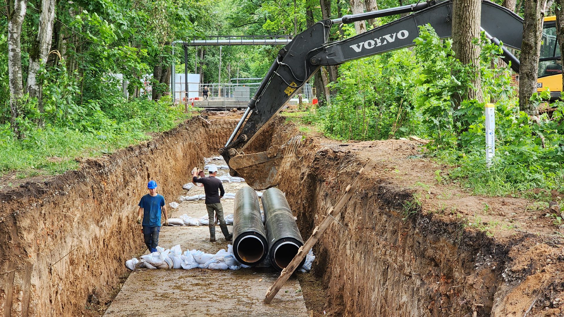 ремонт теплотрассы