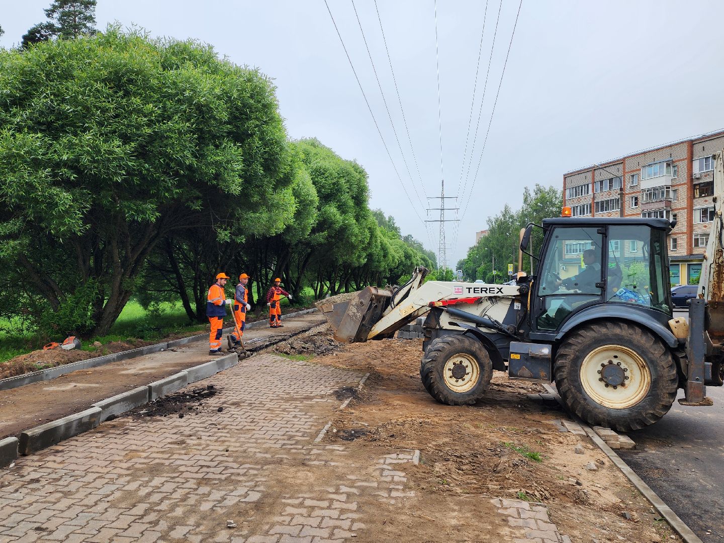 Ремонт дороги