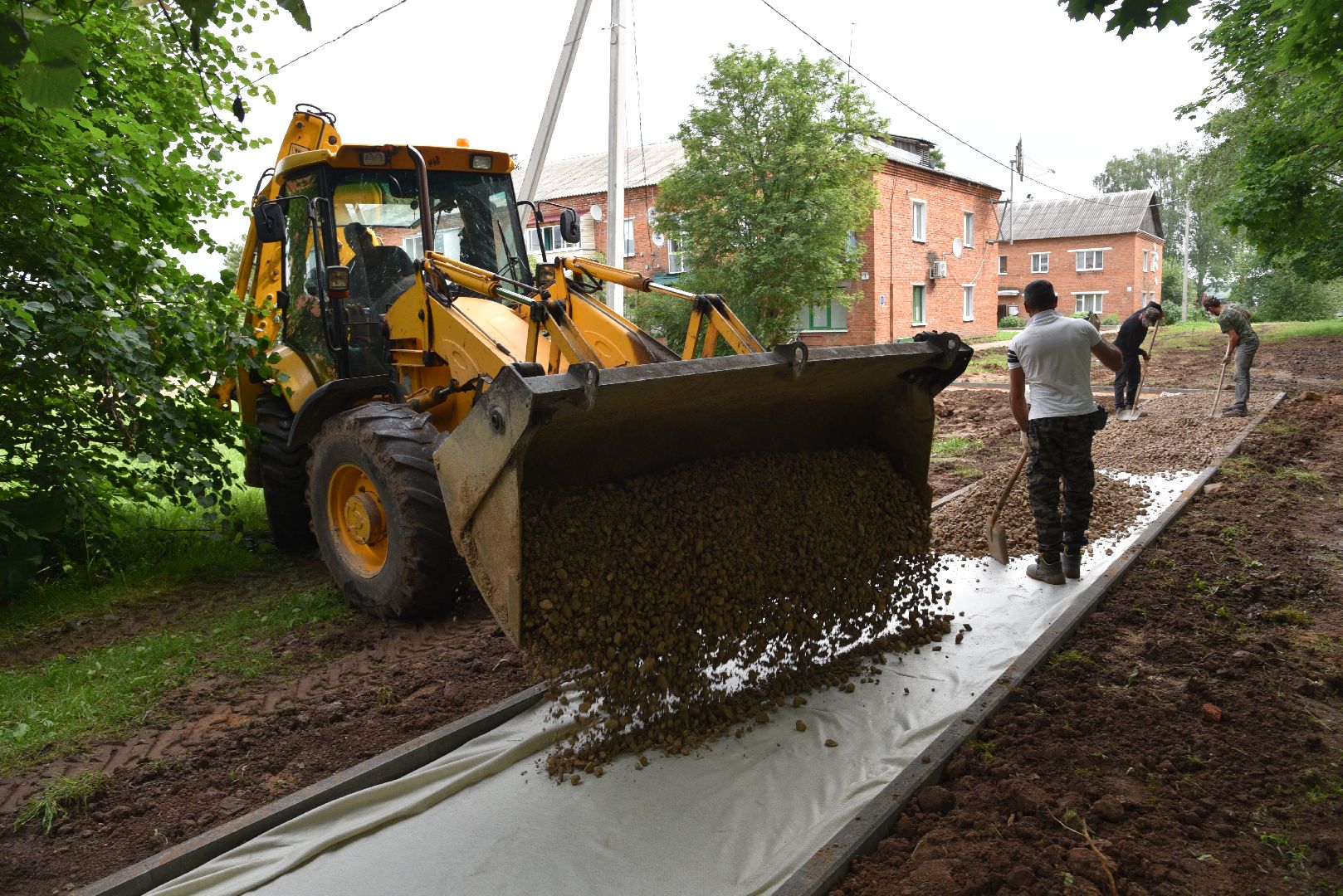 дворовые территории