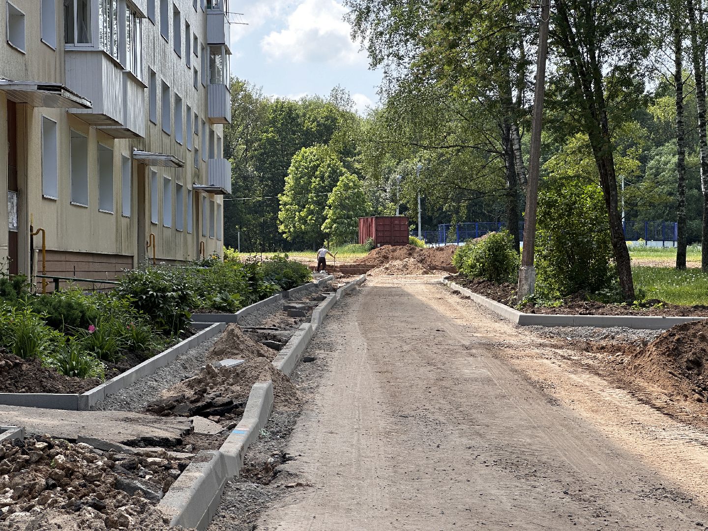 благоустройство дворов