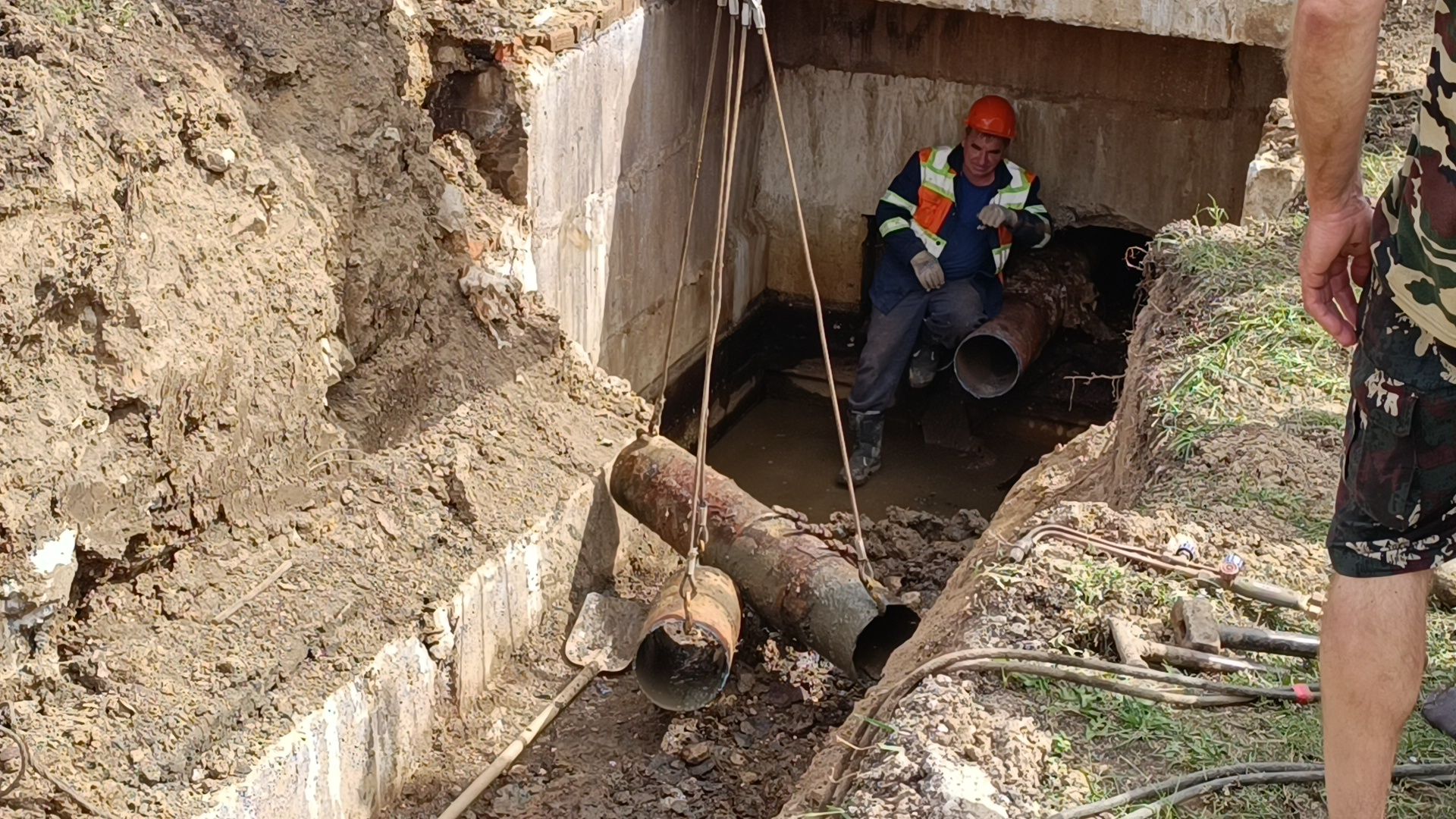 Замена труб