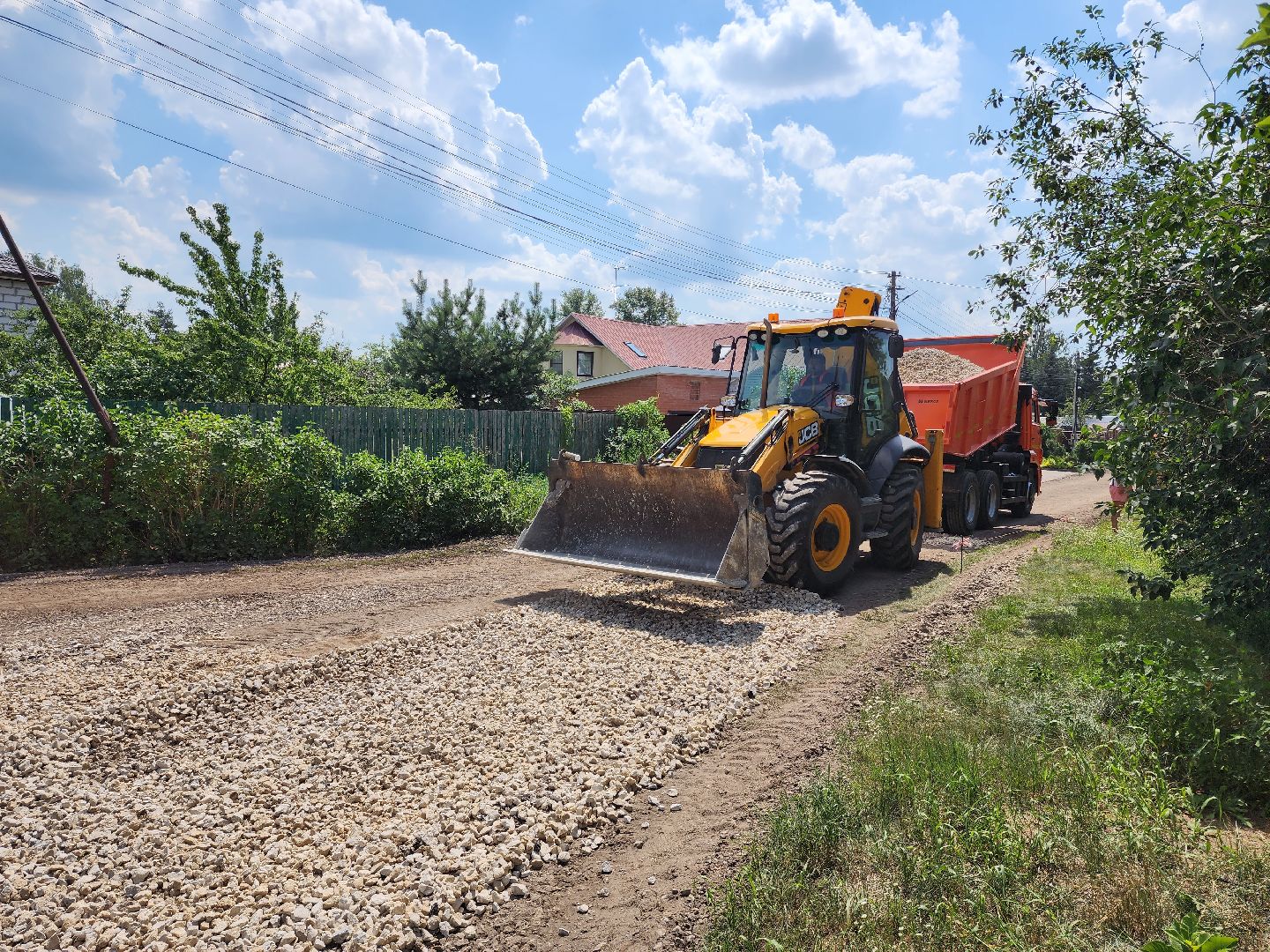 Ремонт дороги