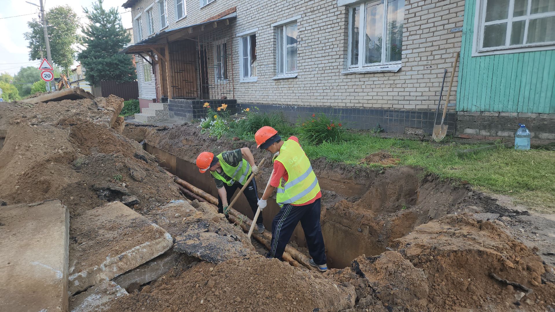 Замена теплосетей