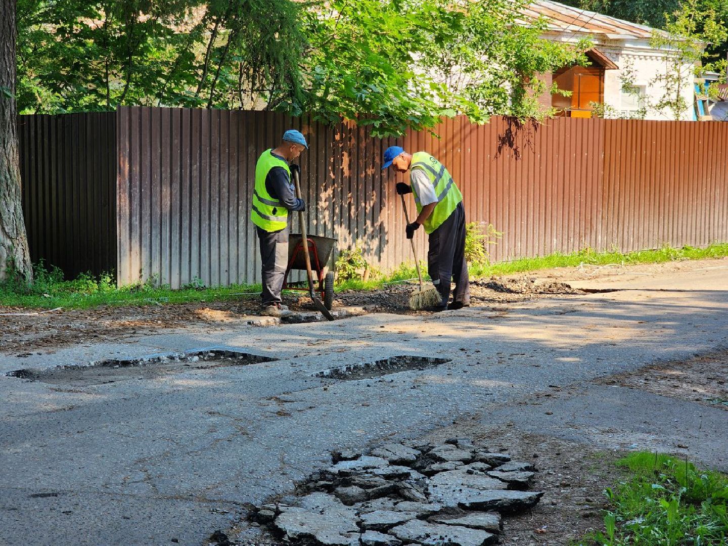 ямочный ремонт