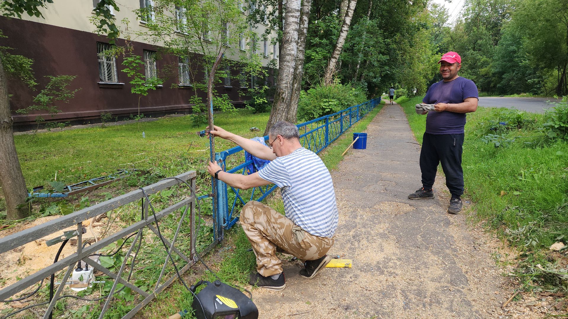 дворовые территории