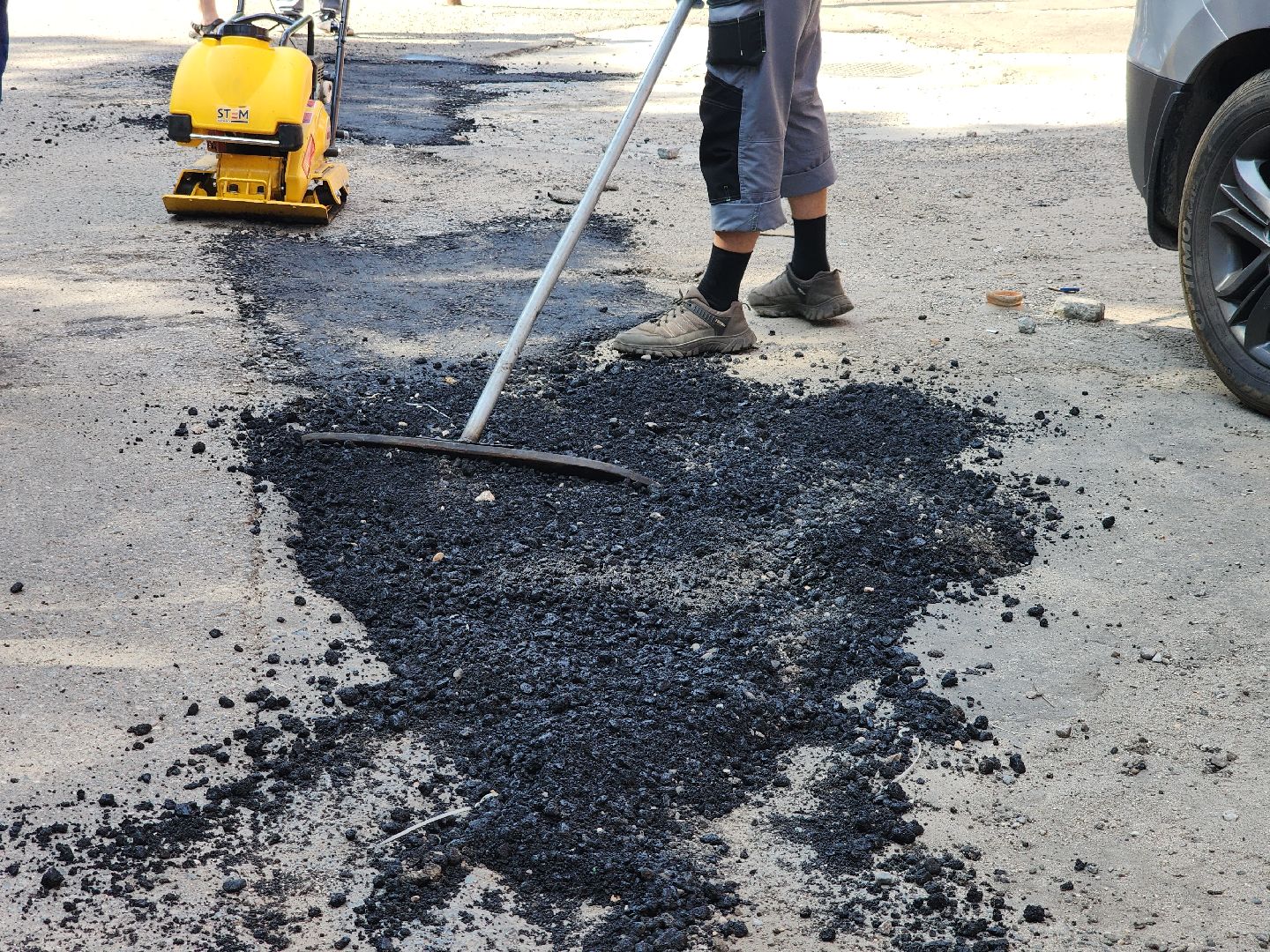 ямочный ремонт