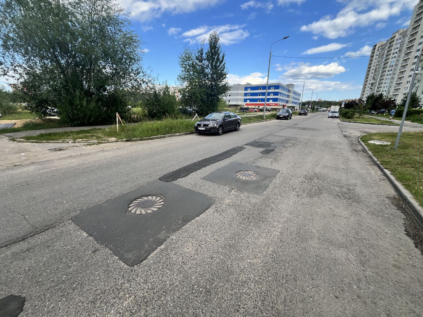 ямы на дорогах