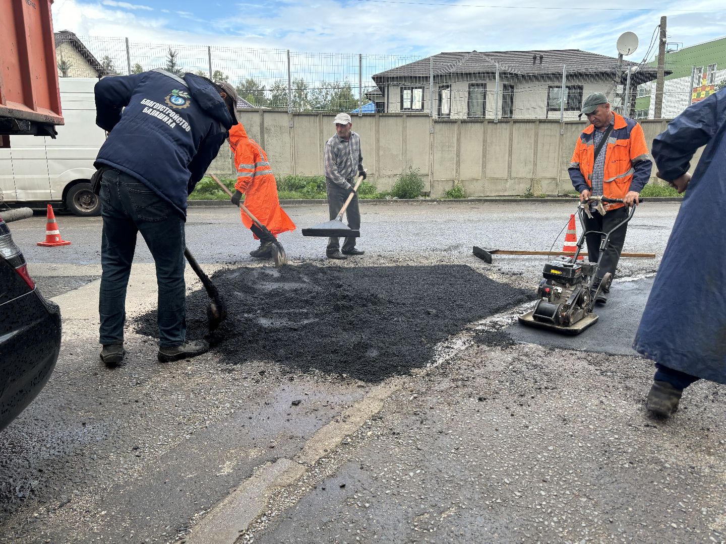 ямочный ремонт