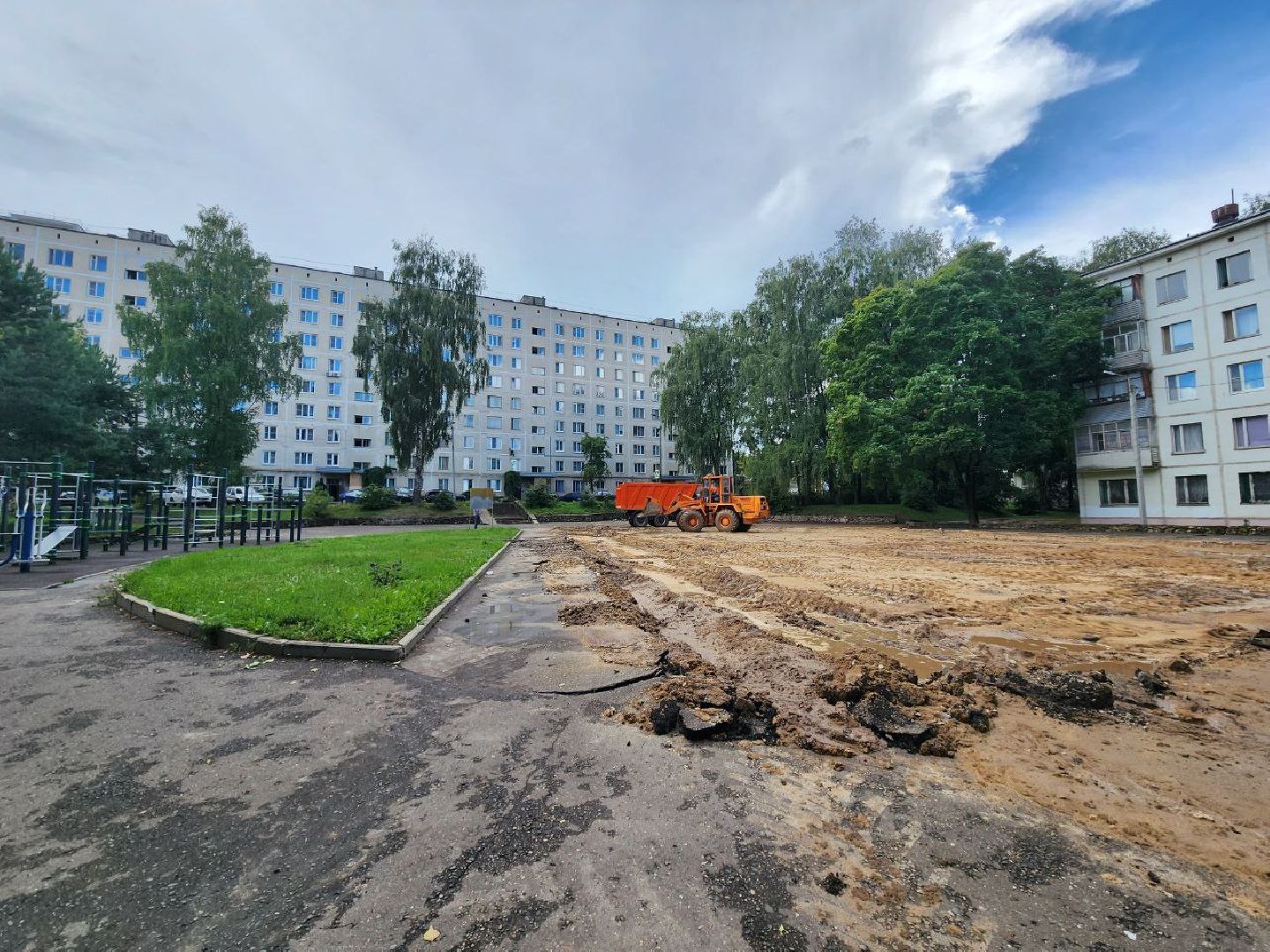 детская площадка