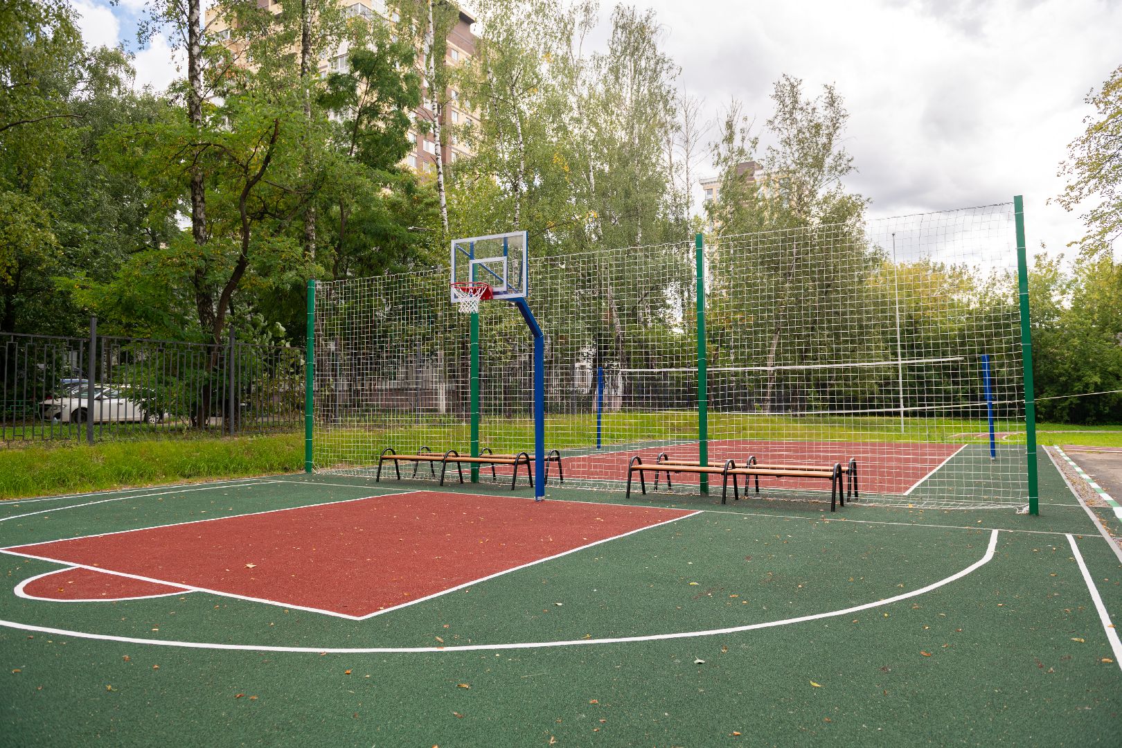 спортивные площадки