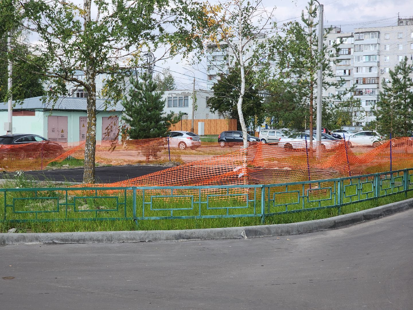 Строительство детской площадки