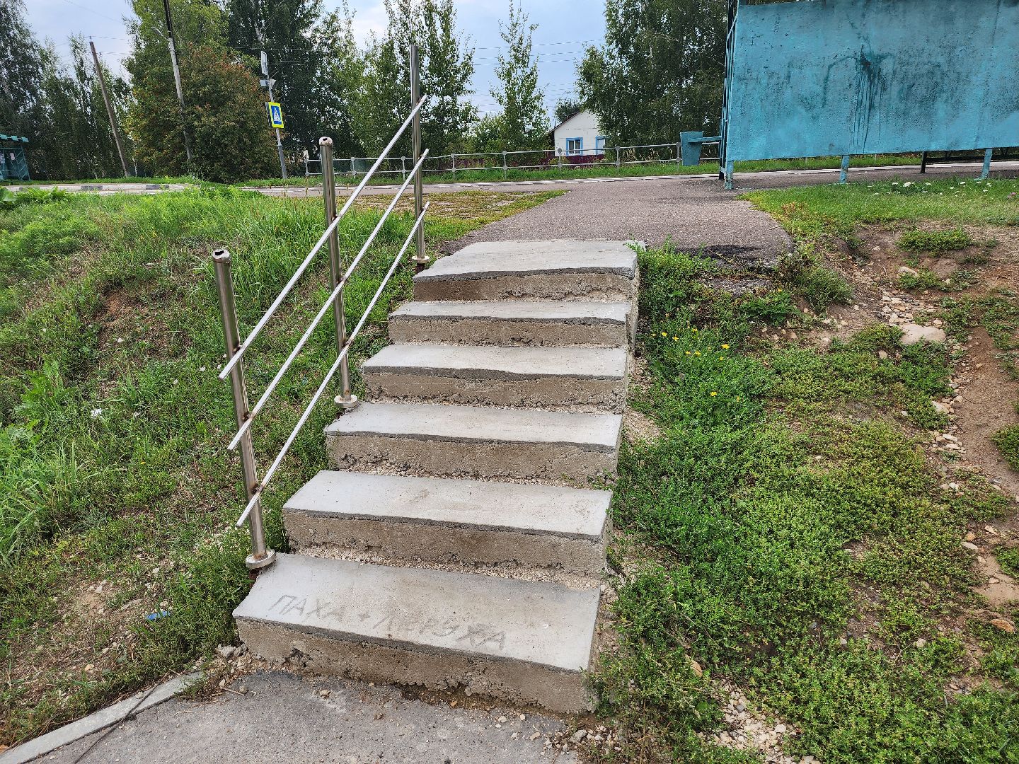 лес